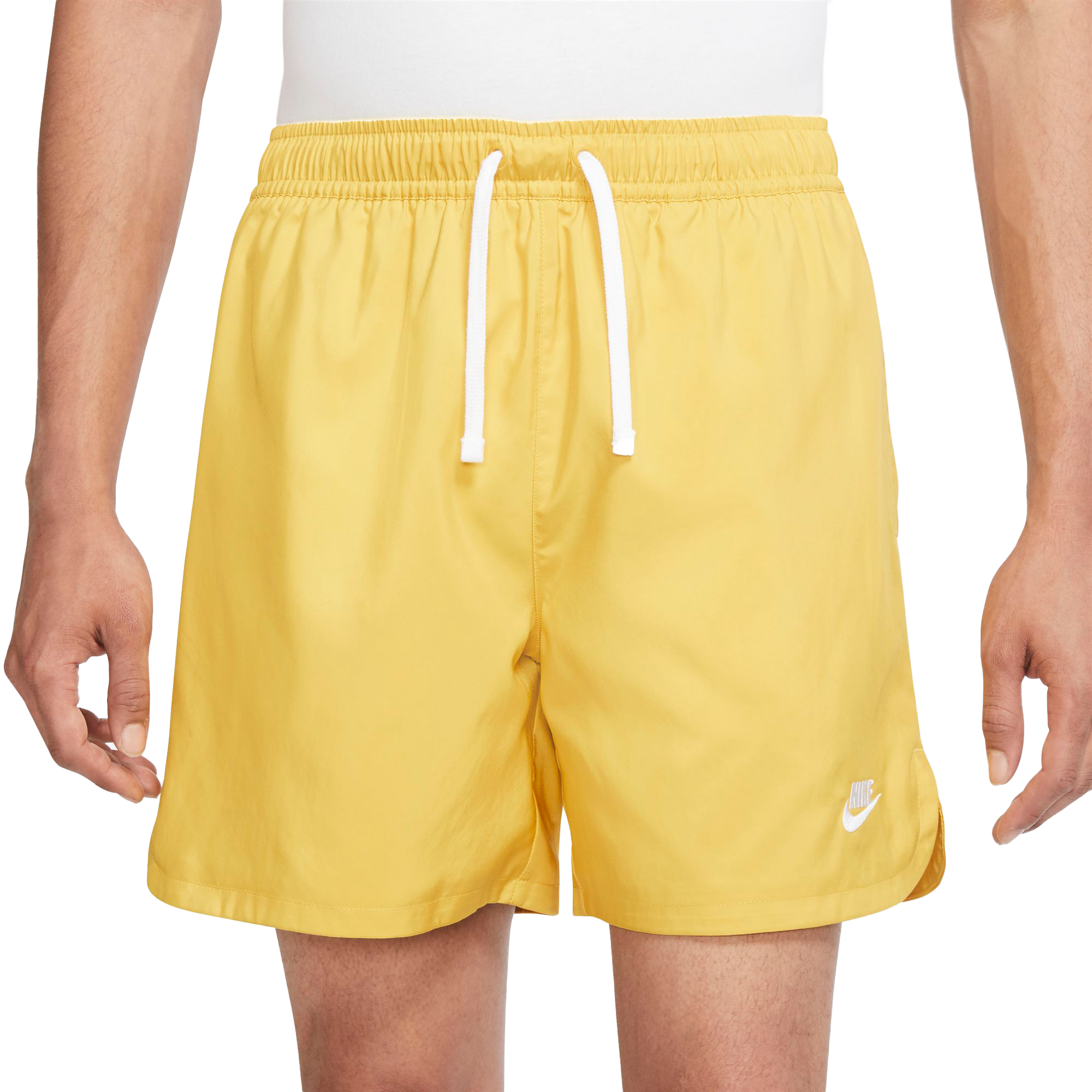 Yellow nike sale shorts mens