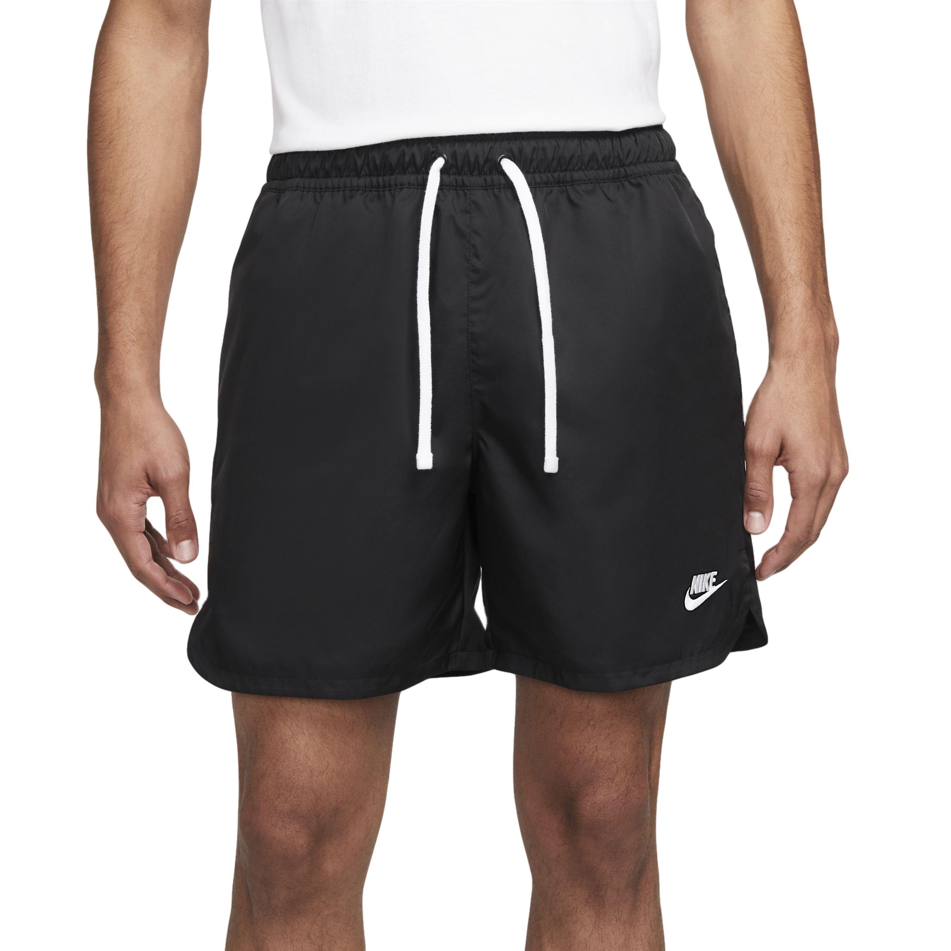 Nike Men's Sportswear Sport Essentials Woven Lined Flow Shorts - BLACK Thumbnail View 1