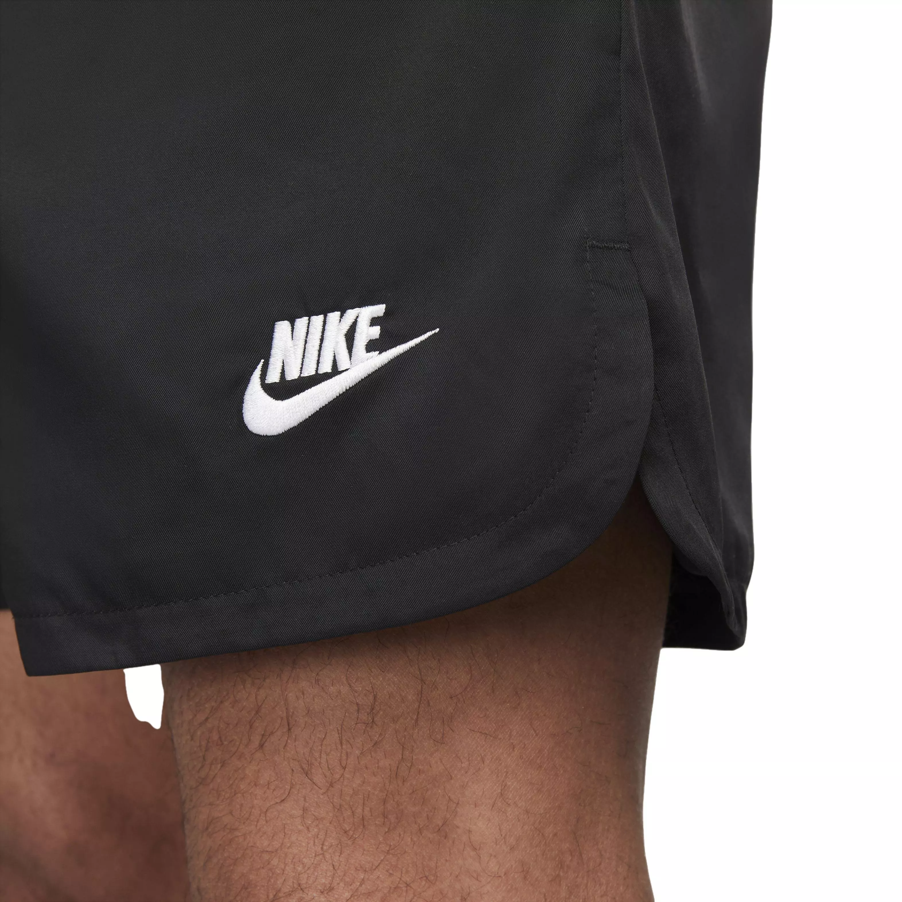 Nike Men's Sportswear Sport Essentials Woven Lined Flow Shorts - BLACK