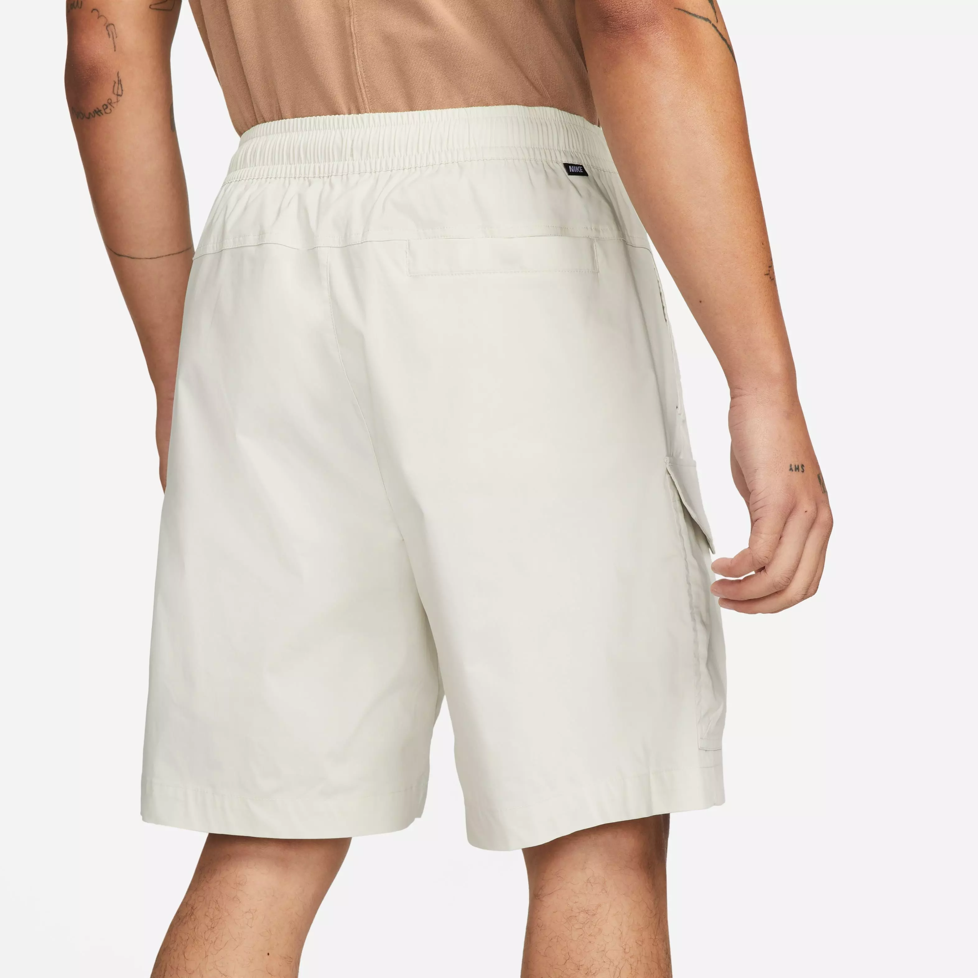 Nike Men's Sportswear Sport Essentials Woven Unlined Utility "Tan" Shorts - TAN