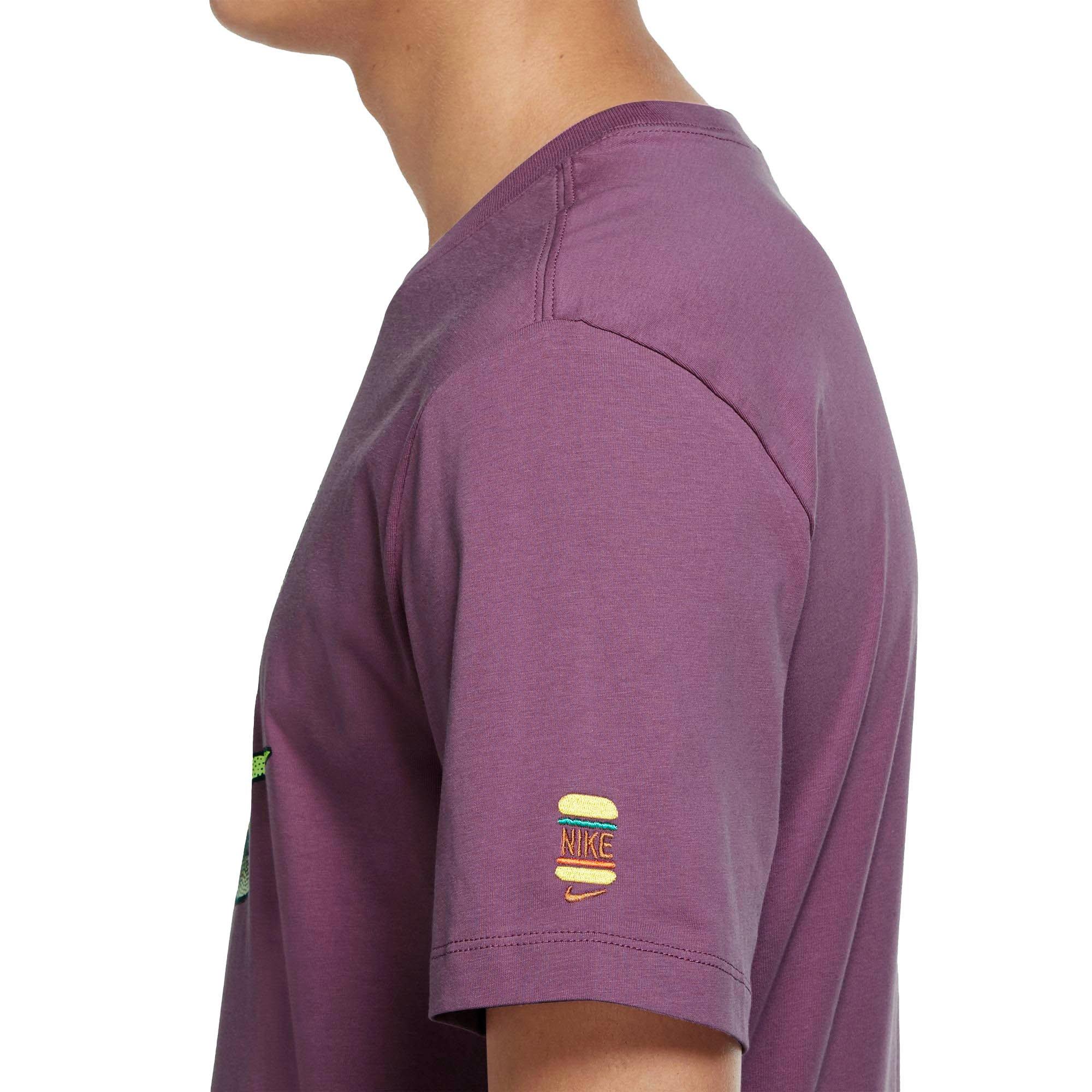 Men's Sportswear Sole Food Graphic "Purple" Tee