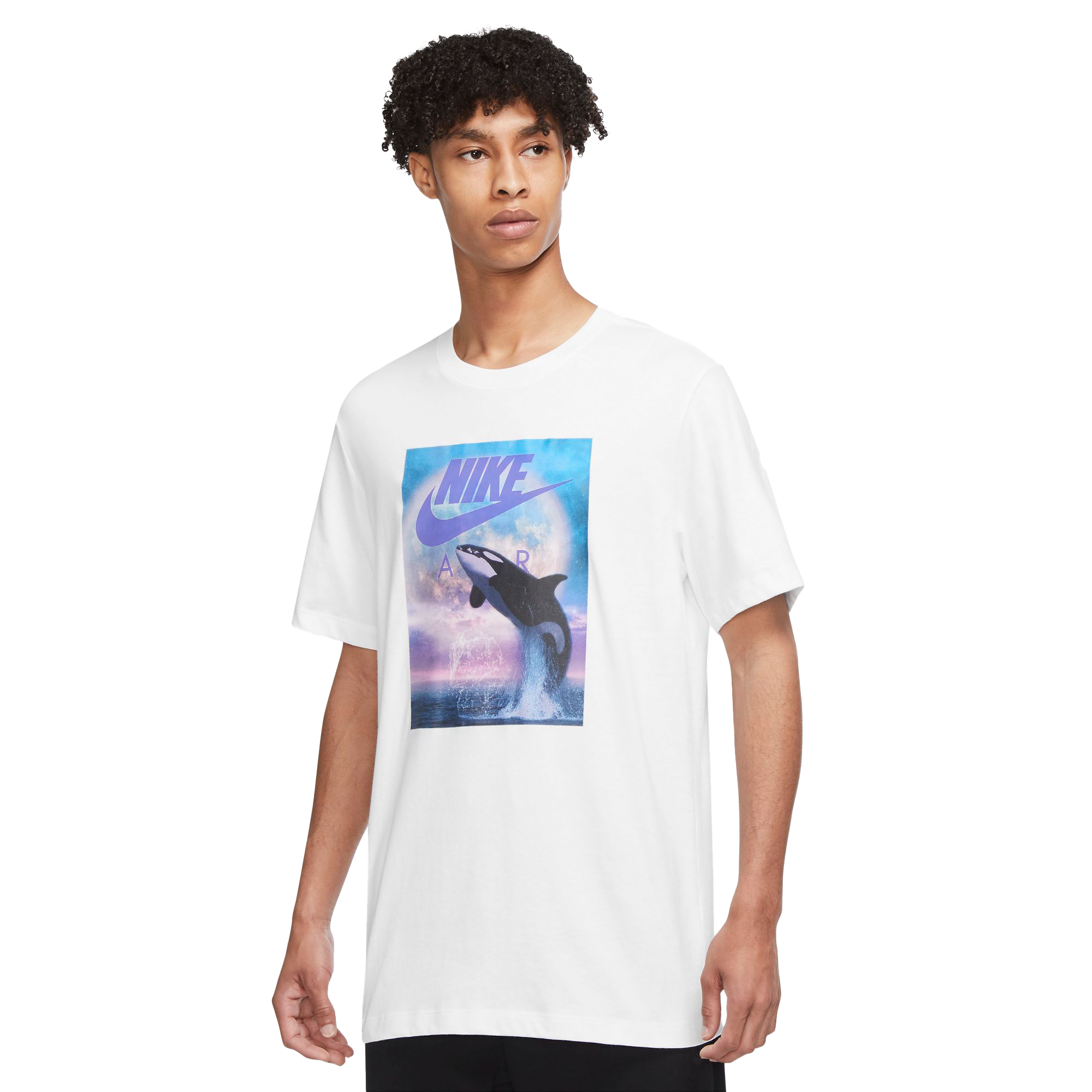 : Nike Air Black Orca Whale DO1814-010 Big Kids (Boys) T-Shirt  (as1, Alpha, s, Regular): Clothing, Shoes & Jewelry