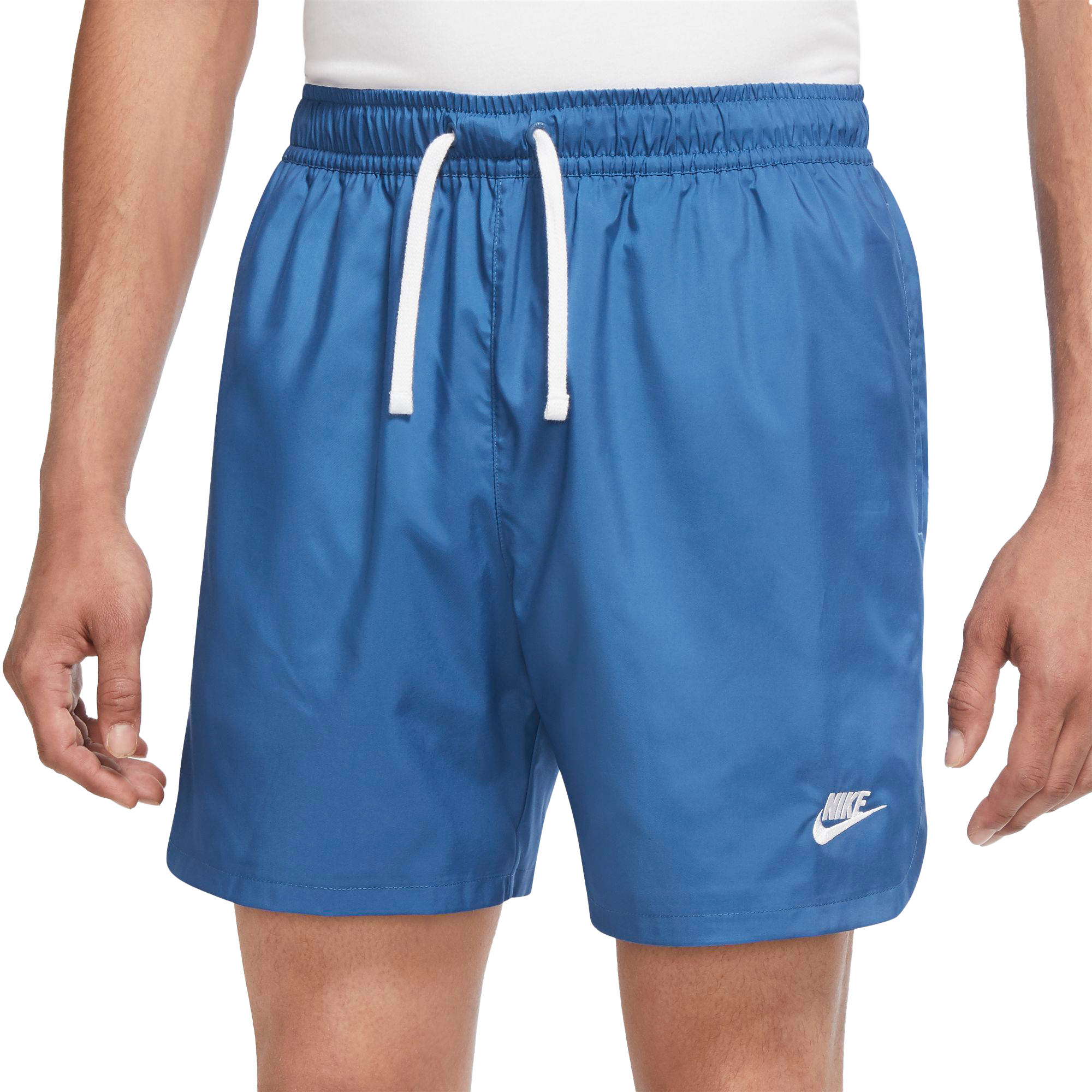 Nike Men's Sportswear Sport Essentials Woven Lined Flow Orange Shorts -  Hibbett