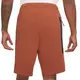 Nike Men's Sportswear Tech Fleece "Orange" Shorts - DK ORANGE Thumbnail View 2