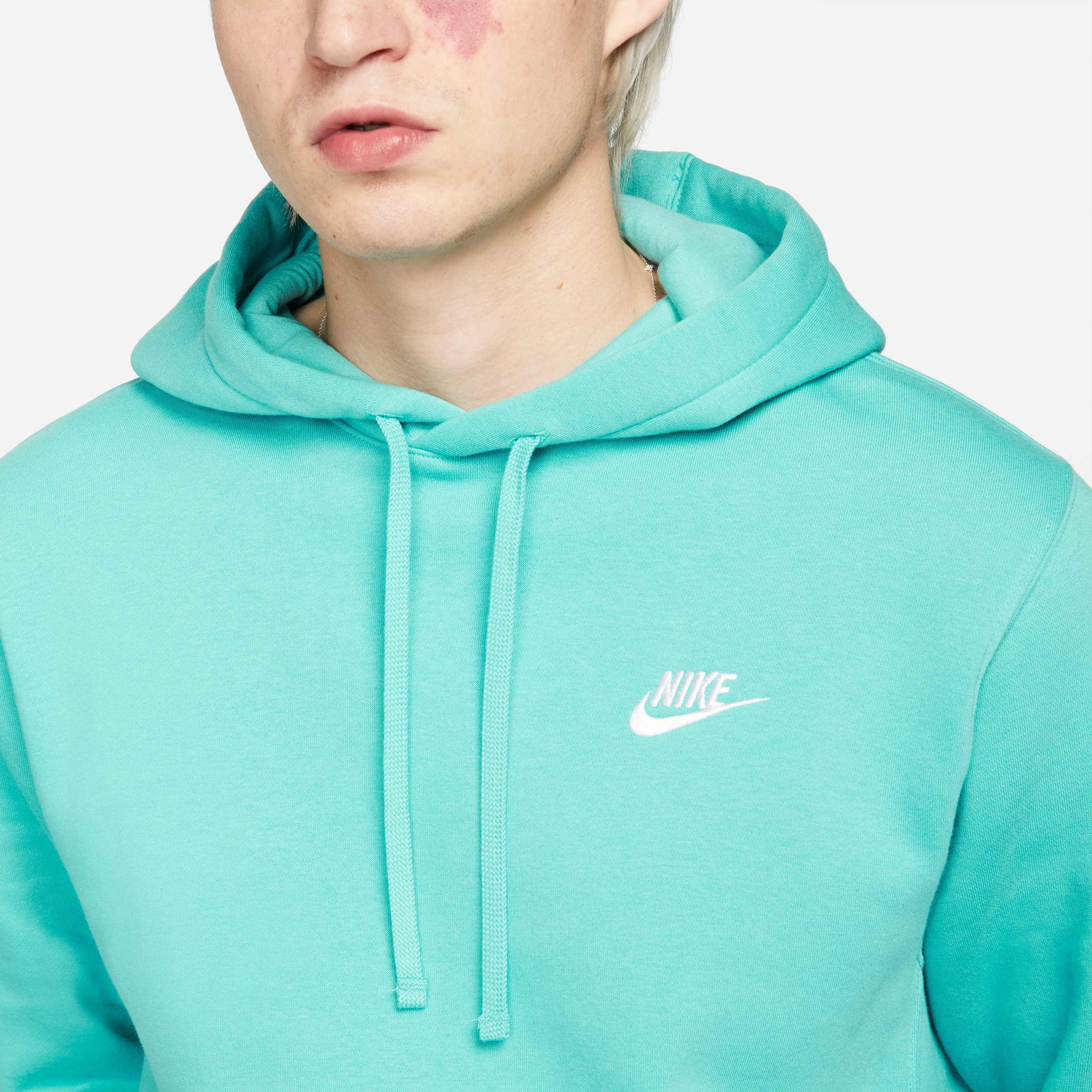 nike hoodie teal