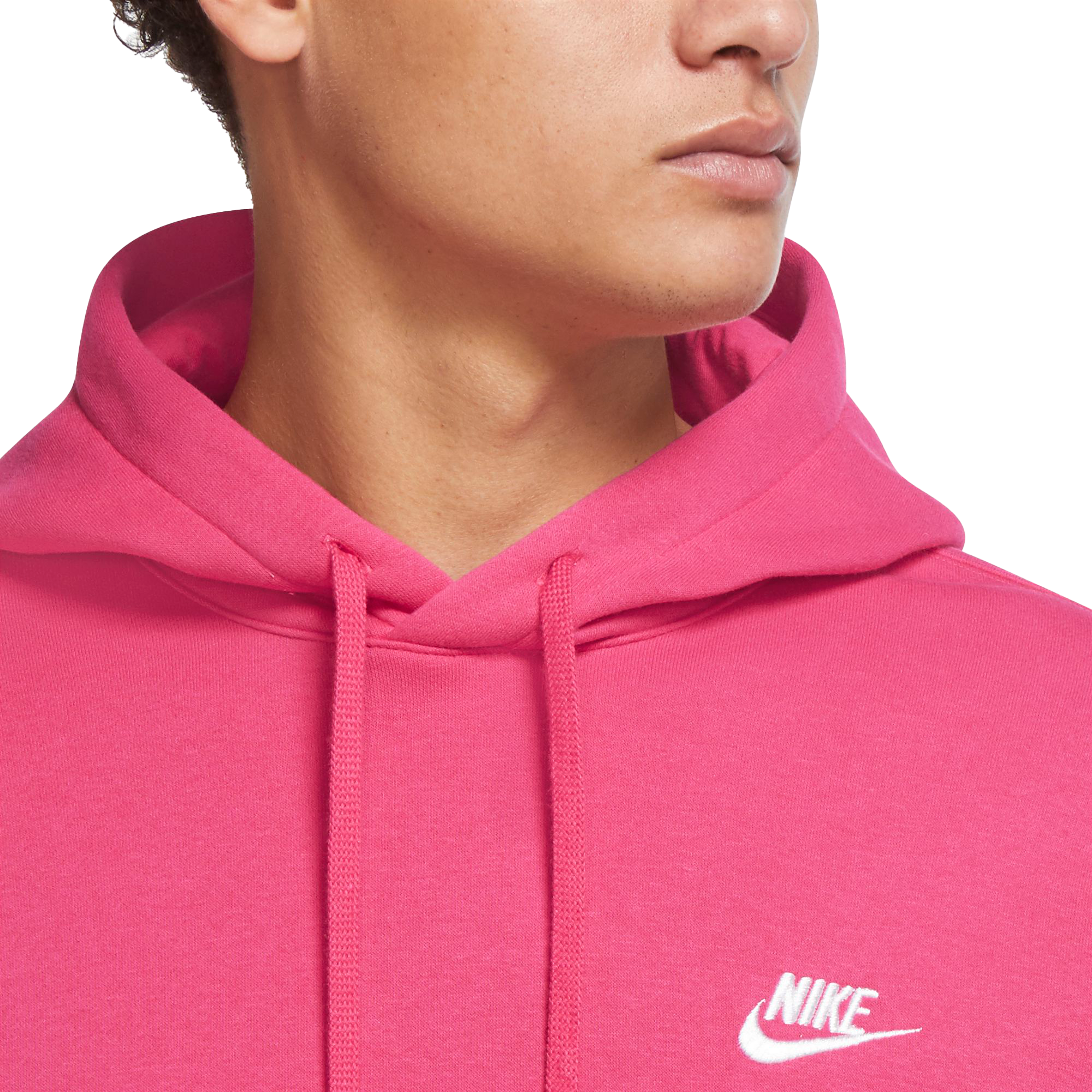 nike sportswear club fleece pink