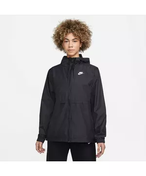 Nike Women's Sportswear Essential Repel "Black" Woven Full-Zip