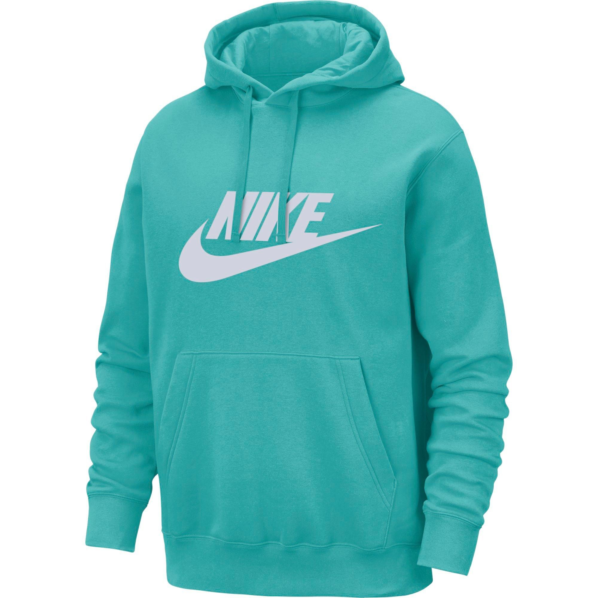 nike hoodie teal