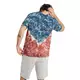 Champion Men's Unity Tie-Dye Tee-Blue/Red - BLUE/RED Thumbnail View 2