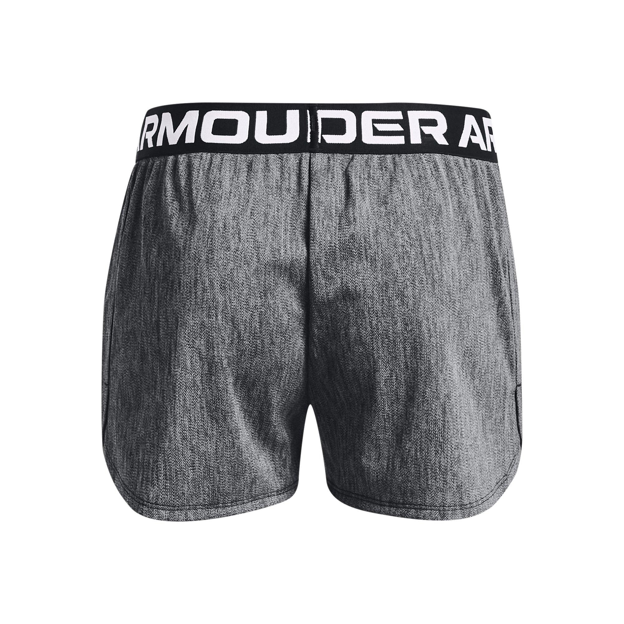 Under Armour Play Up Twist Big Girl's Black/White Short