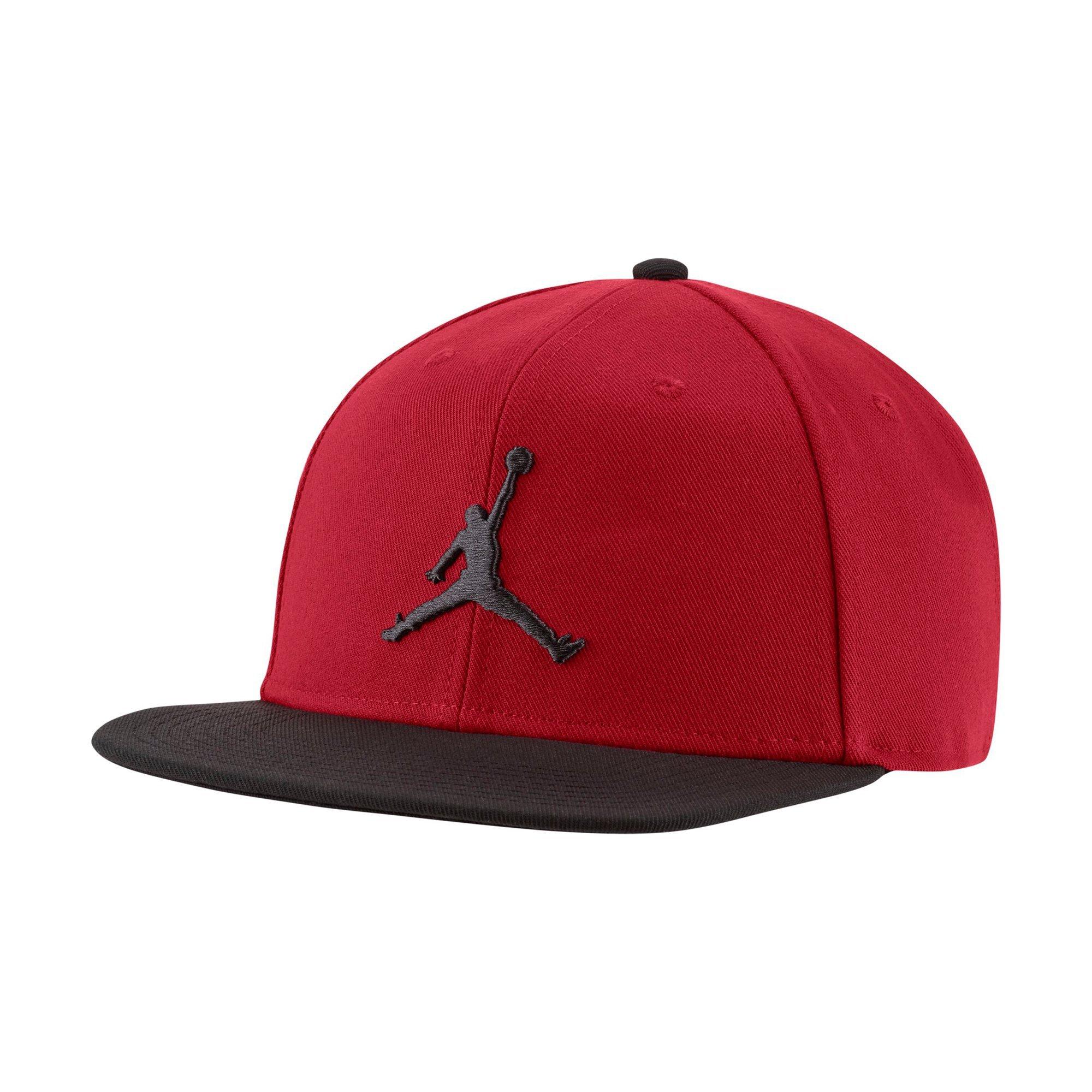 Jordan hat black store and red