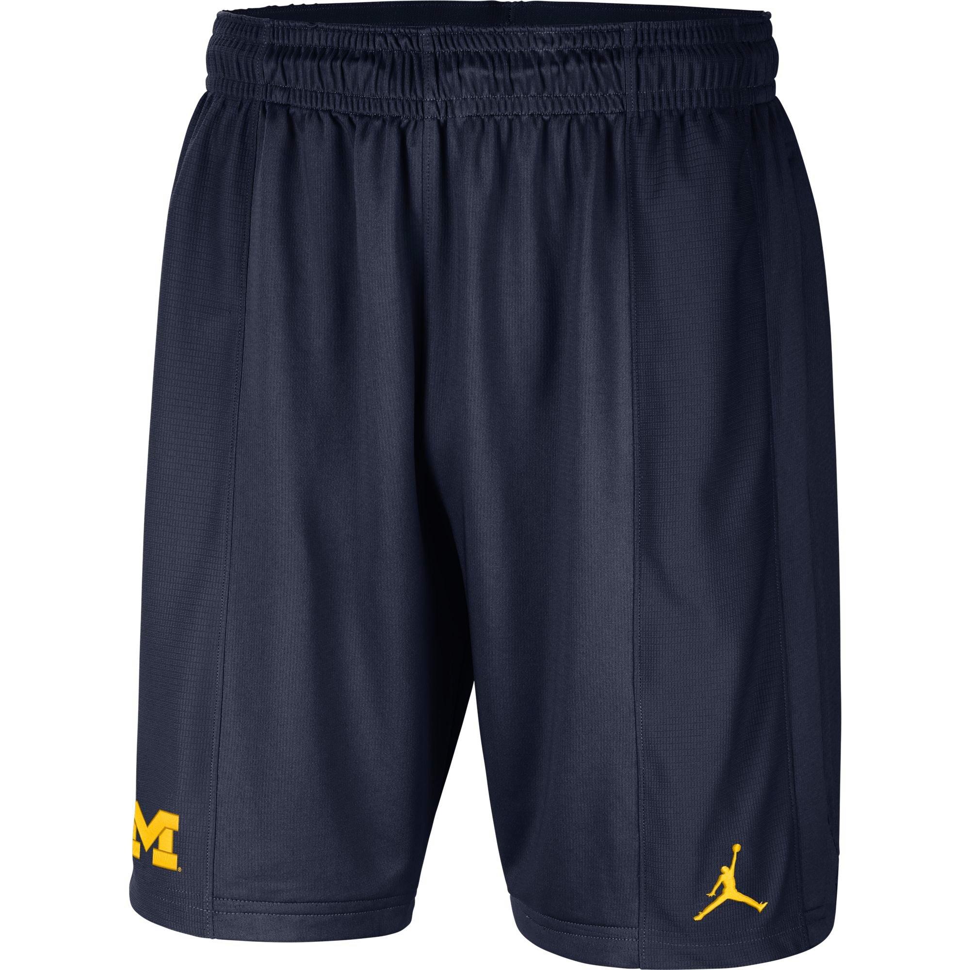 michigan jordan shorts