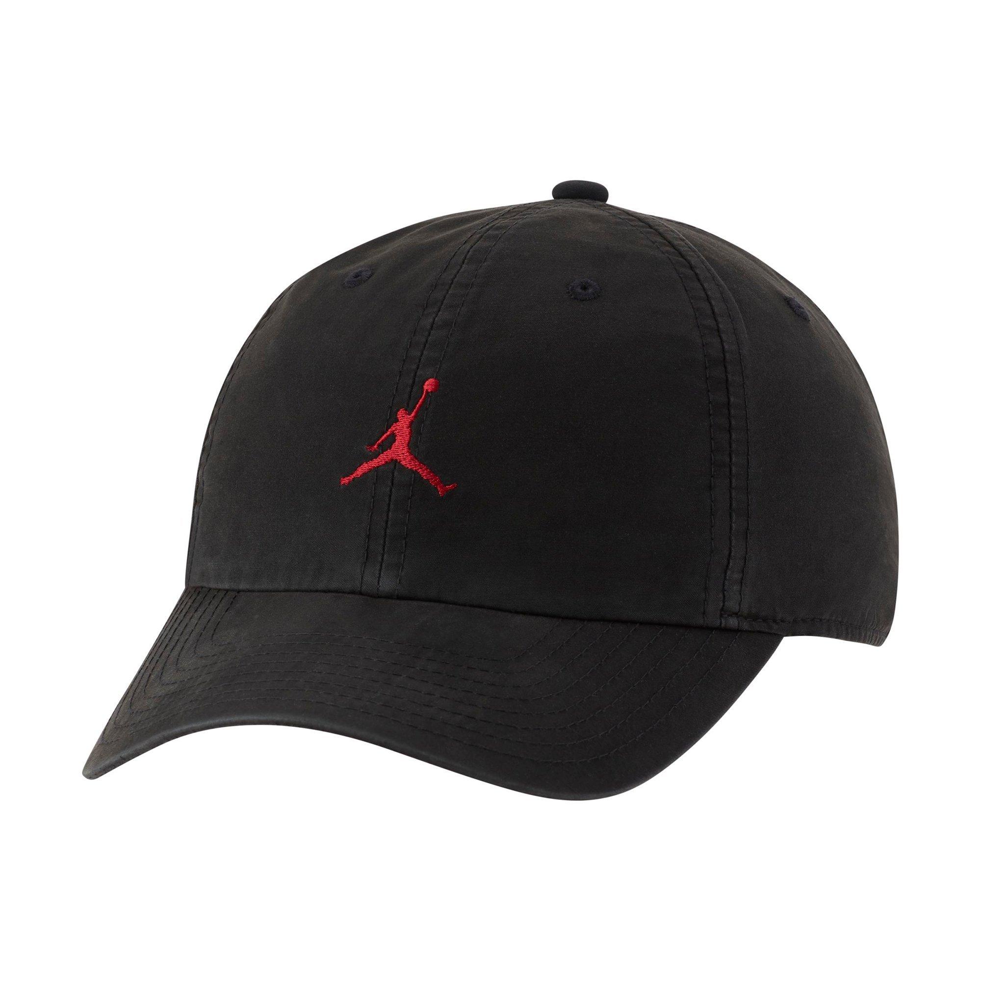 all black jordan hats