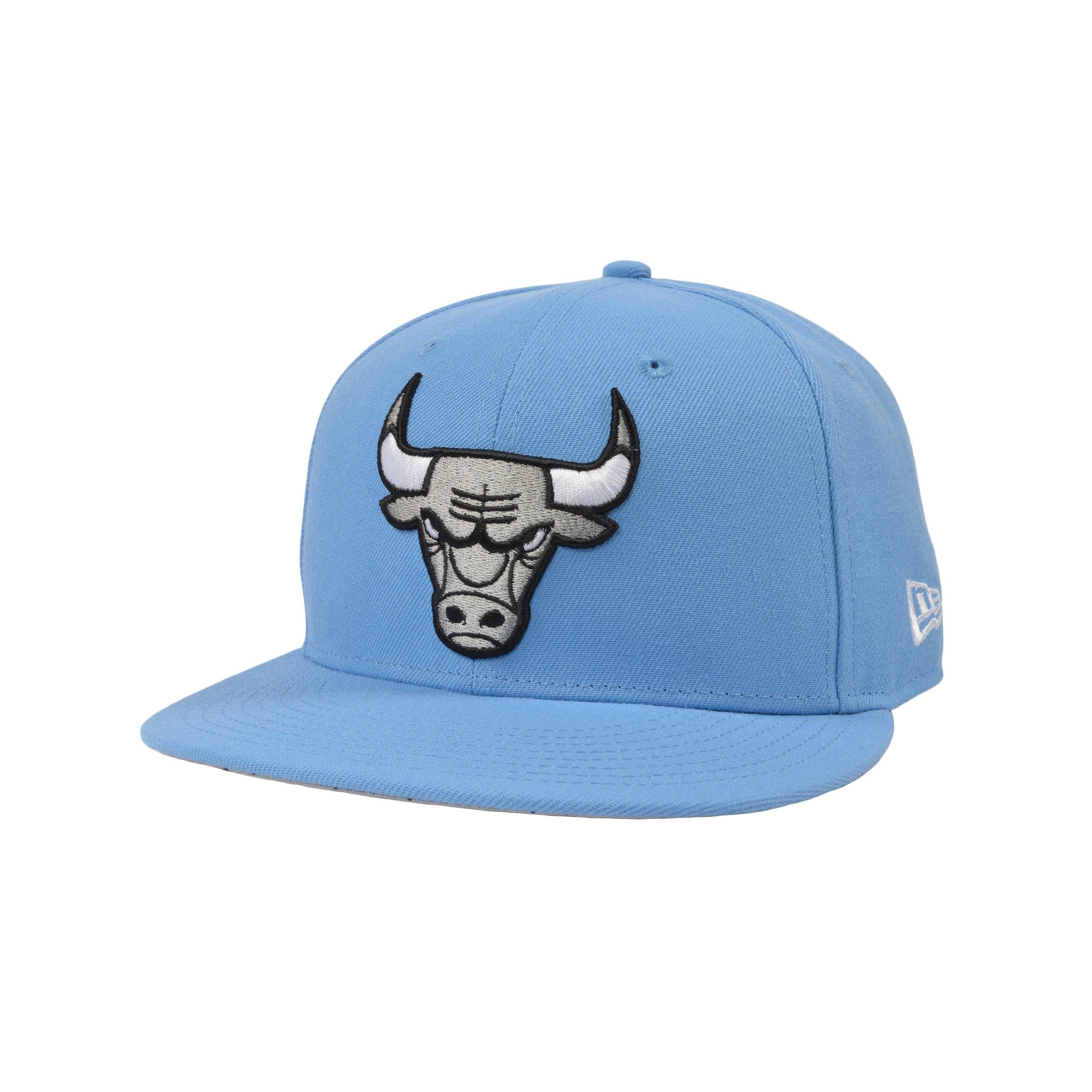 New Era Chicago Bulls 9fifty Carolina Blue Air Jordan 4 Pack Snapback Hat Hibbett City Gear