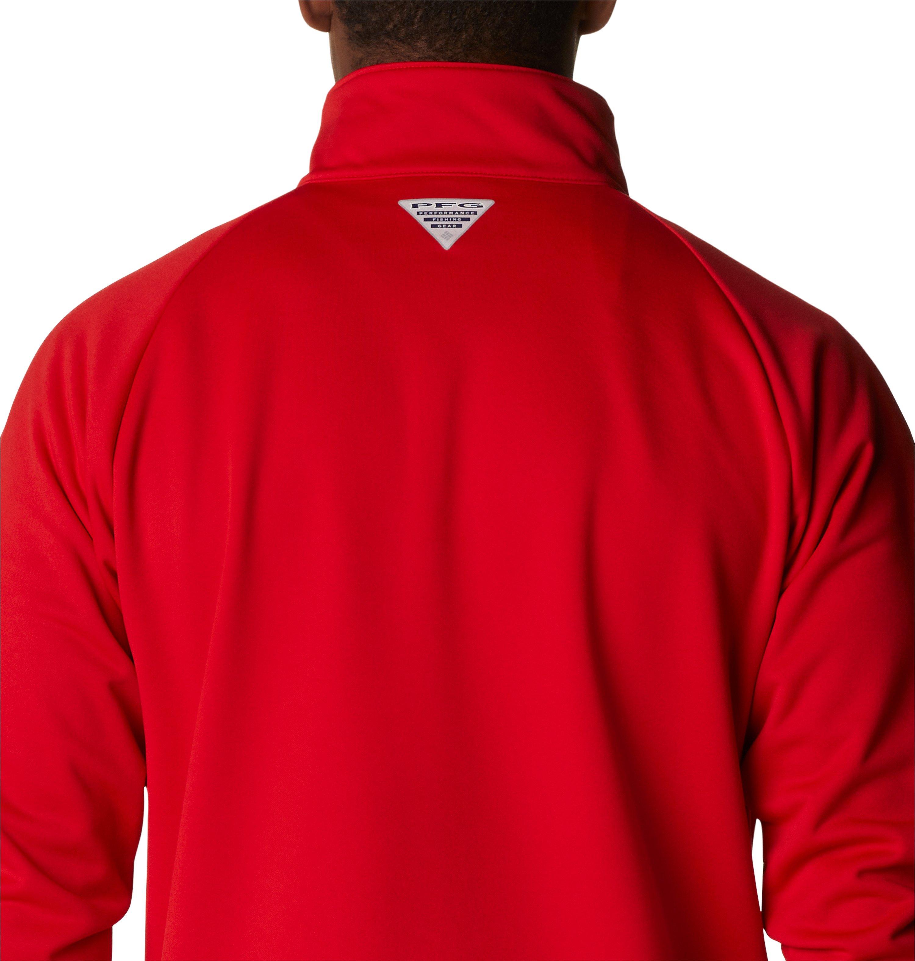 Men's Columbia Red Georgia Bulldogs Terminal Tackle Omni-Shade