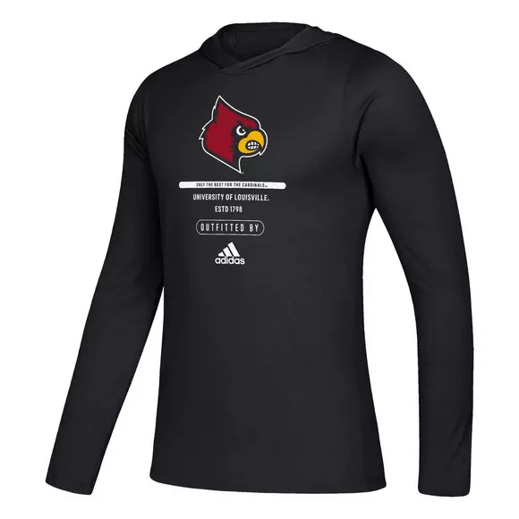Louisville Cardinals adidas Compression Top Men's Black New 2XL