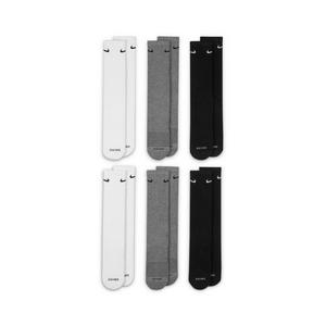 Nike Everyday Plus Cushioned Training "Black/White/Grey" Crew Socks (6 Pairs)