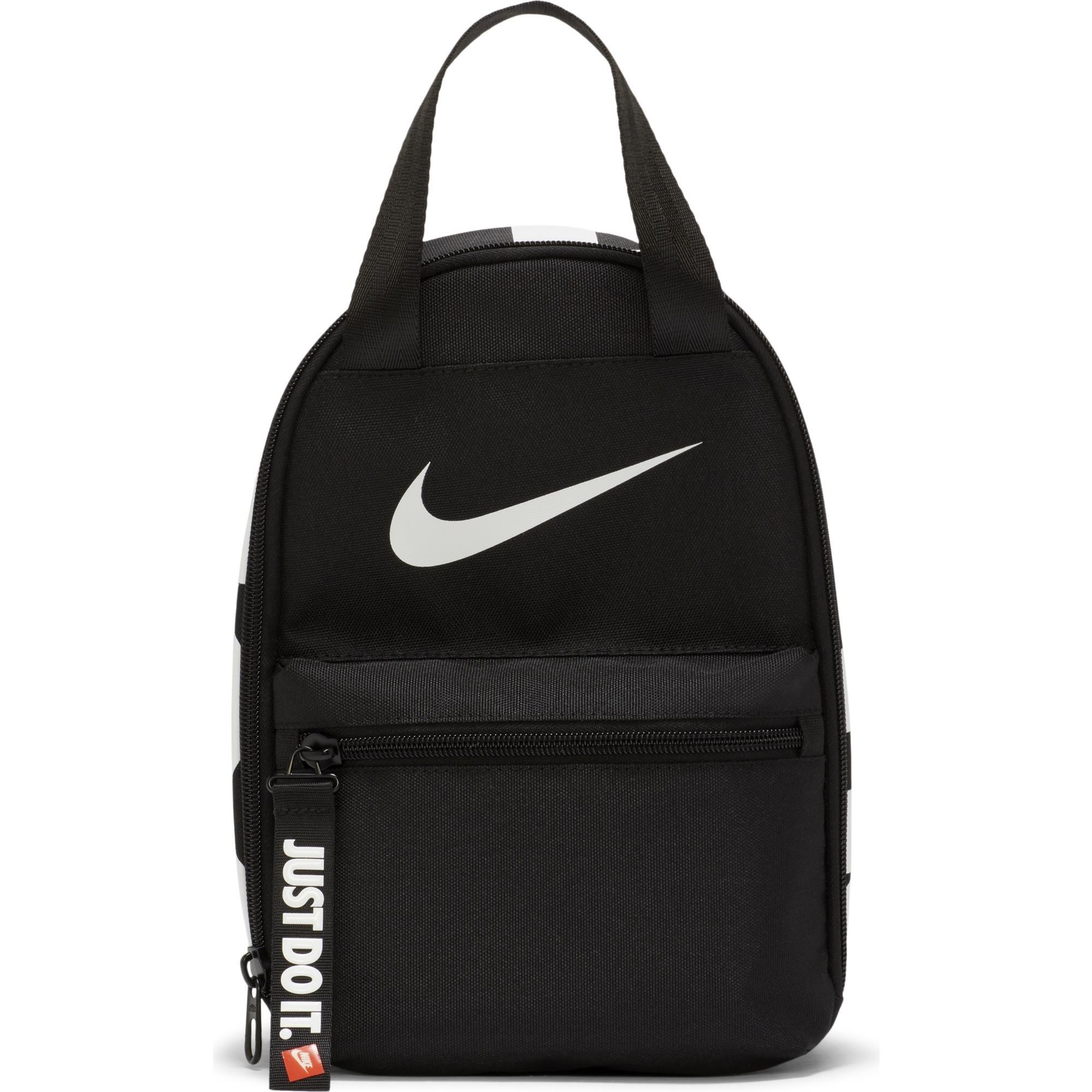 New Nike JDI Fuel Pack Black Lunch Bag Box, Multi-Zip, Insulated