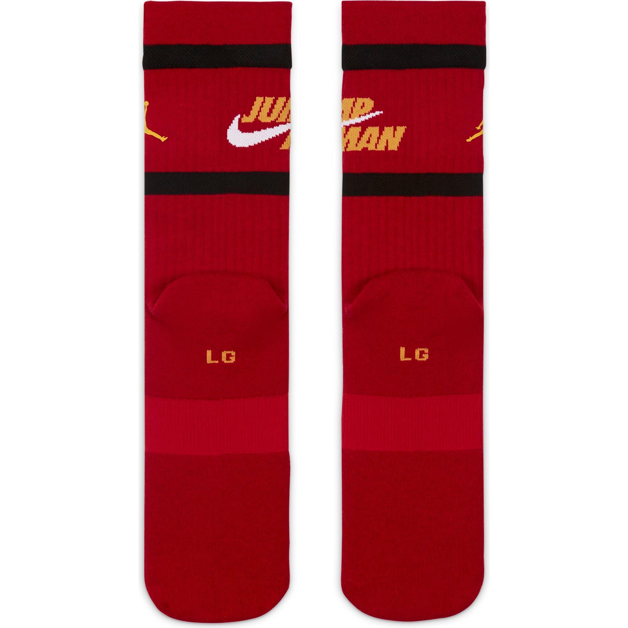 Gold jordan outlet socks