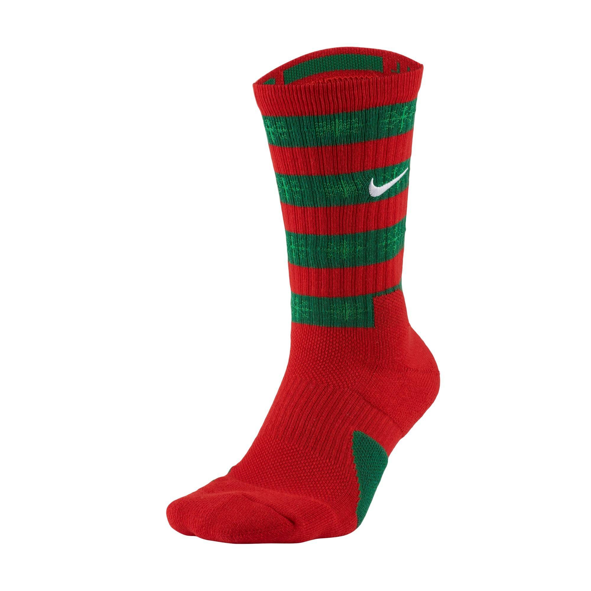 Nike Men's Elite Christmas Crew Socks