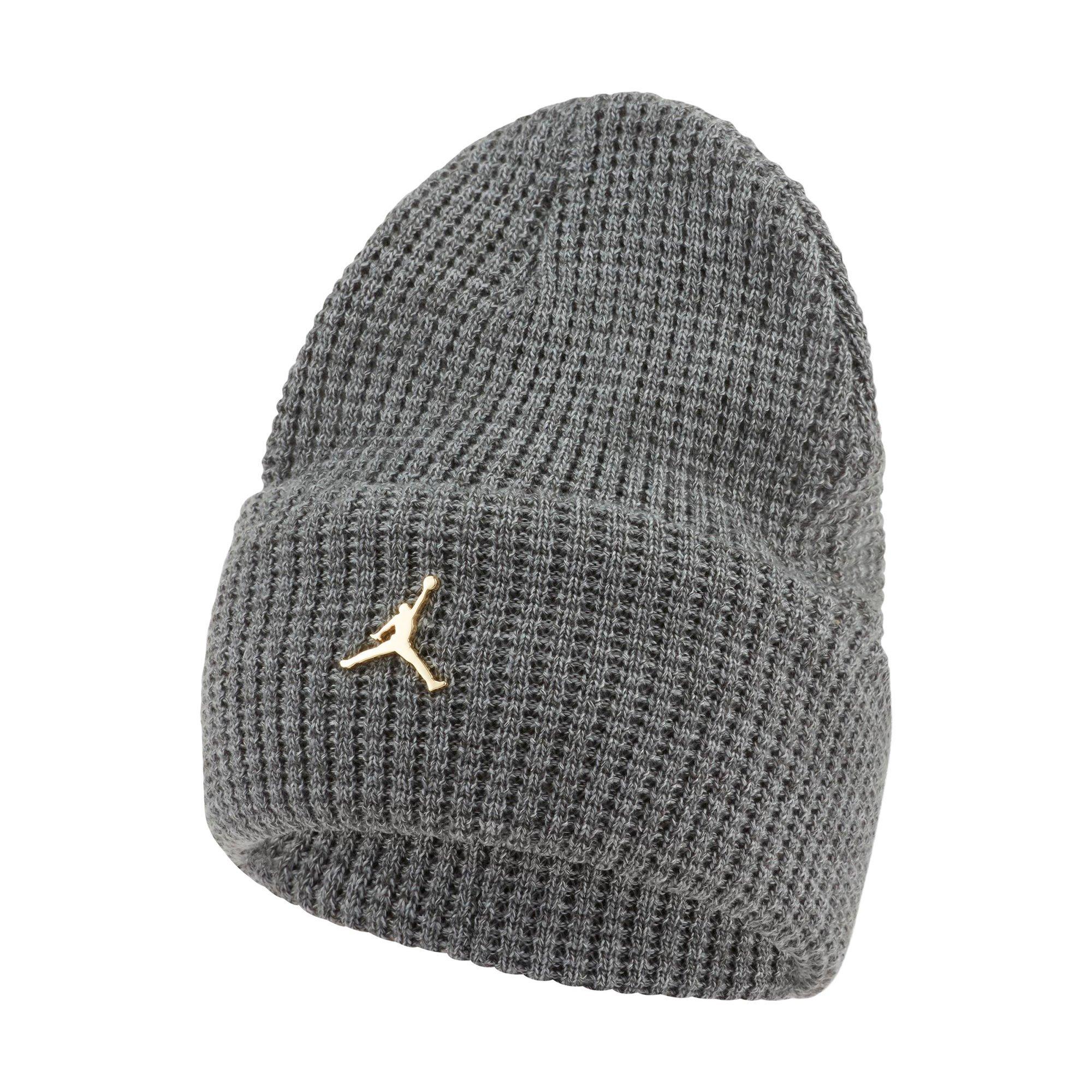 gray jordan beanie