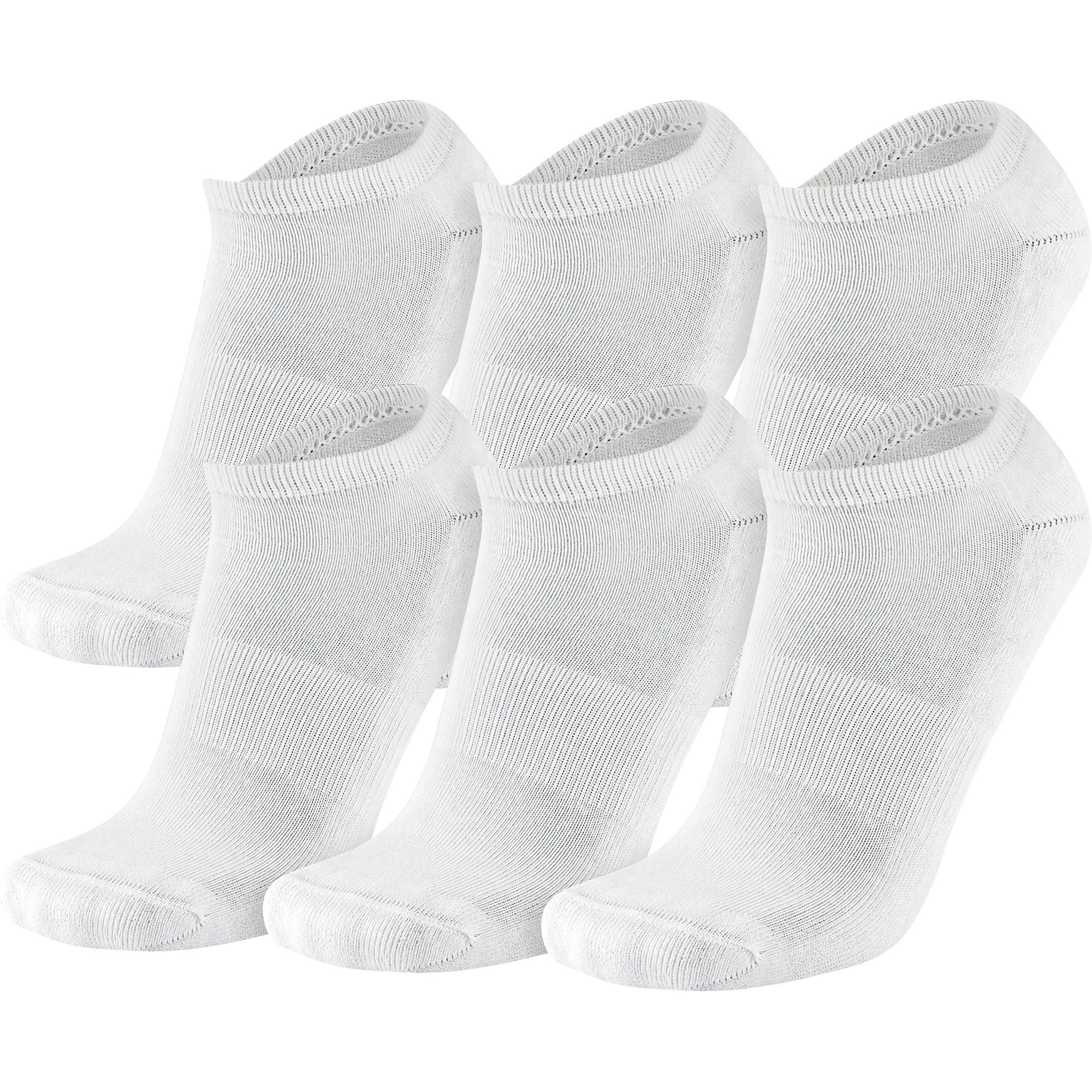 Accessory Brands Adult Basic No Show Socks-White - WHITE