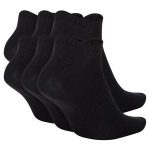 Nike Everyday Lightweight Training "Black" No-Show Socks (6 Pairs)