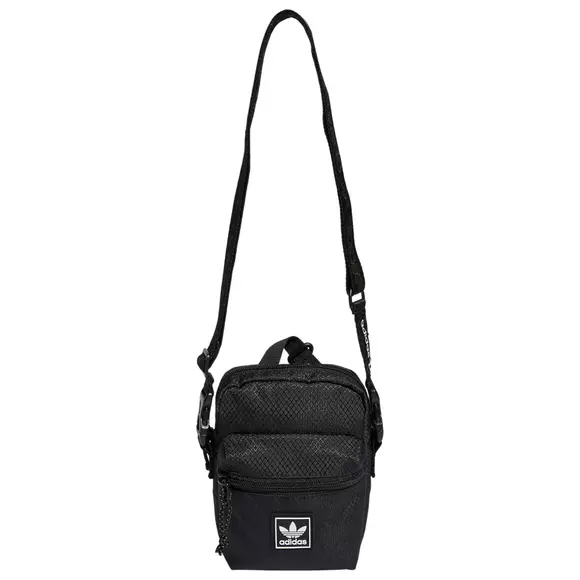 adidas Originals Unisex Utility Festival 2.0 Crossbody Bag, Black , One Size