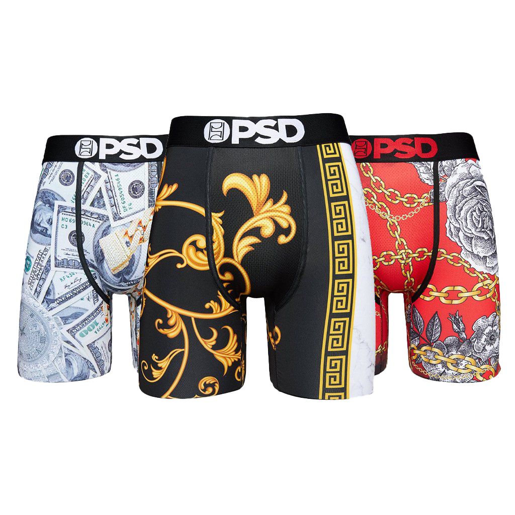 PSD Men's Luxurious Underwear -3PK - Hibbett