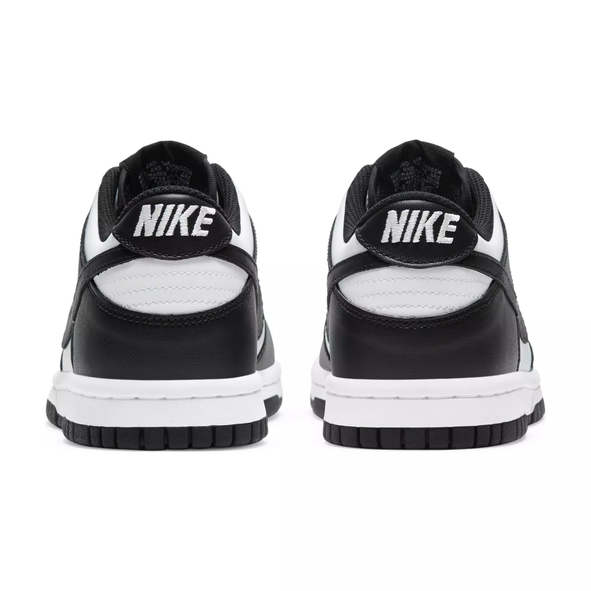 Nike Dunk Low "Black/White" Grade School Kids' Shoe - BLACK/WHITE