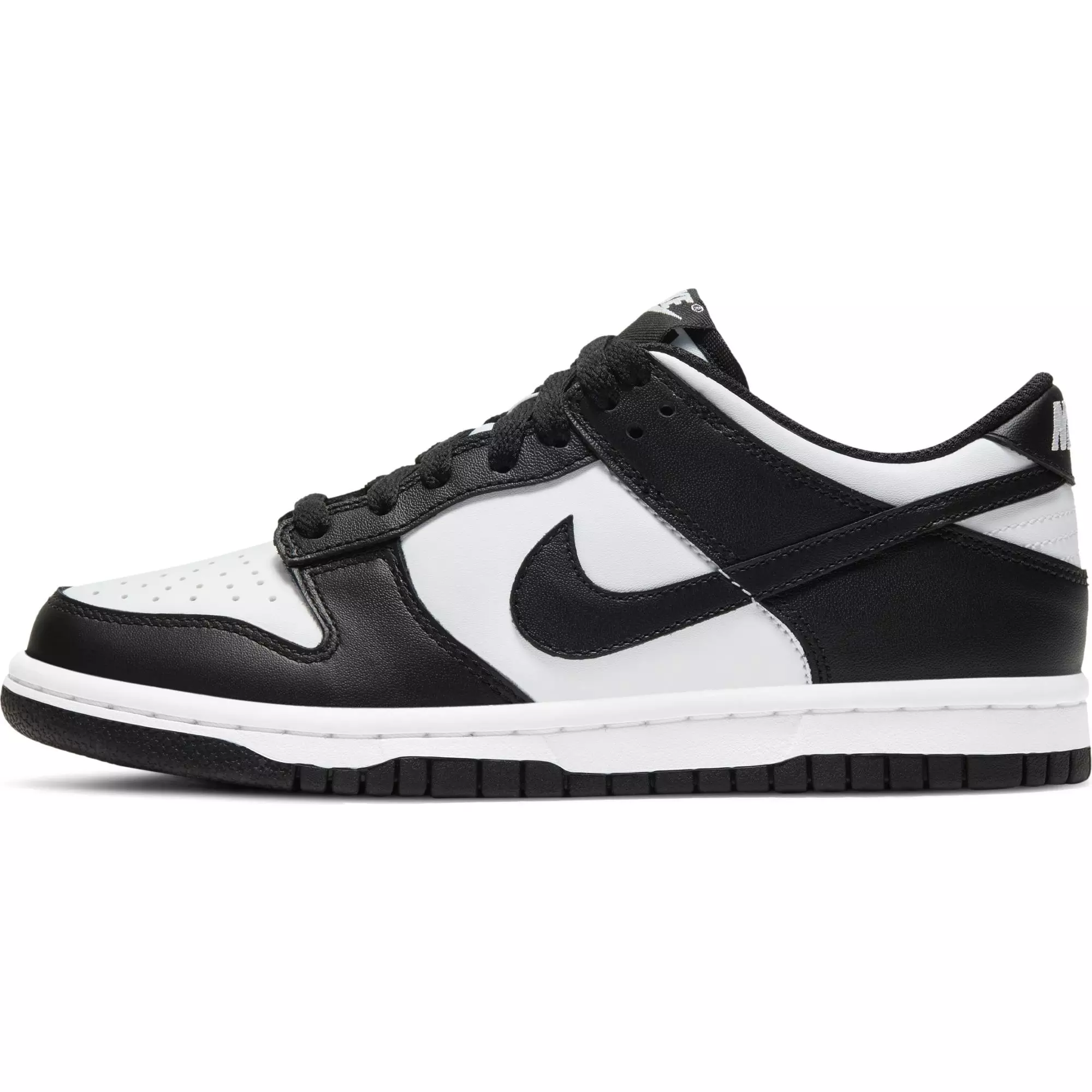 Nike Dunk Low "Black/White" Grade School Kids' Shoe - BLACK/WHITE