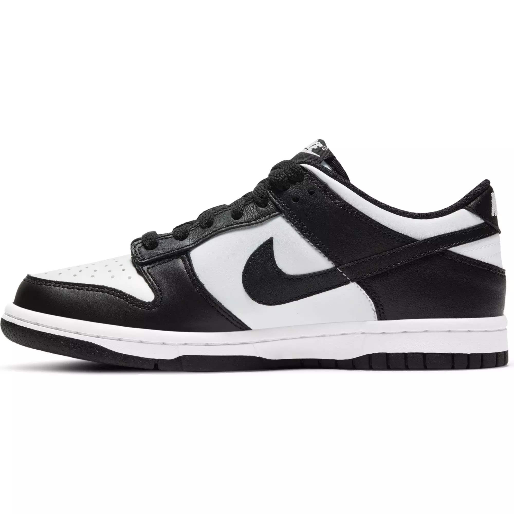 Nike Dunk Low "Black/White" Grade School Kids' Shoe - BLACK/WHITE