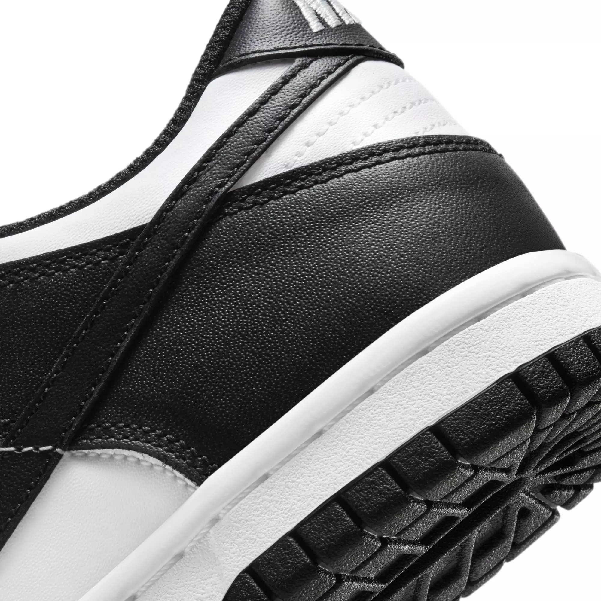 Nike Dunk Low "Black/White" Grade School Kids' Shoe - BLACK/WHITE