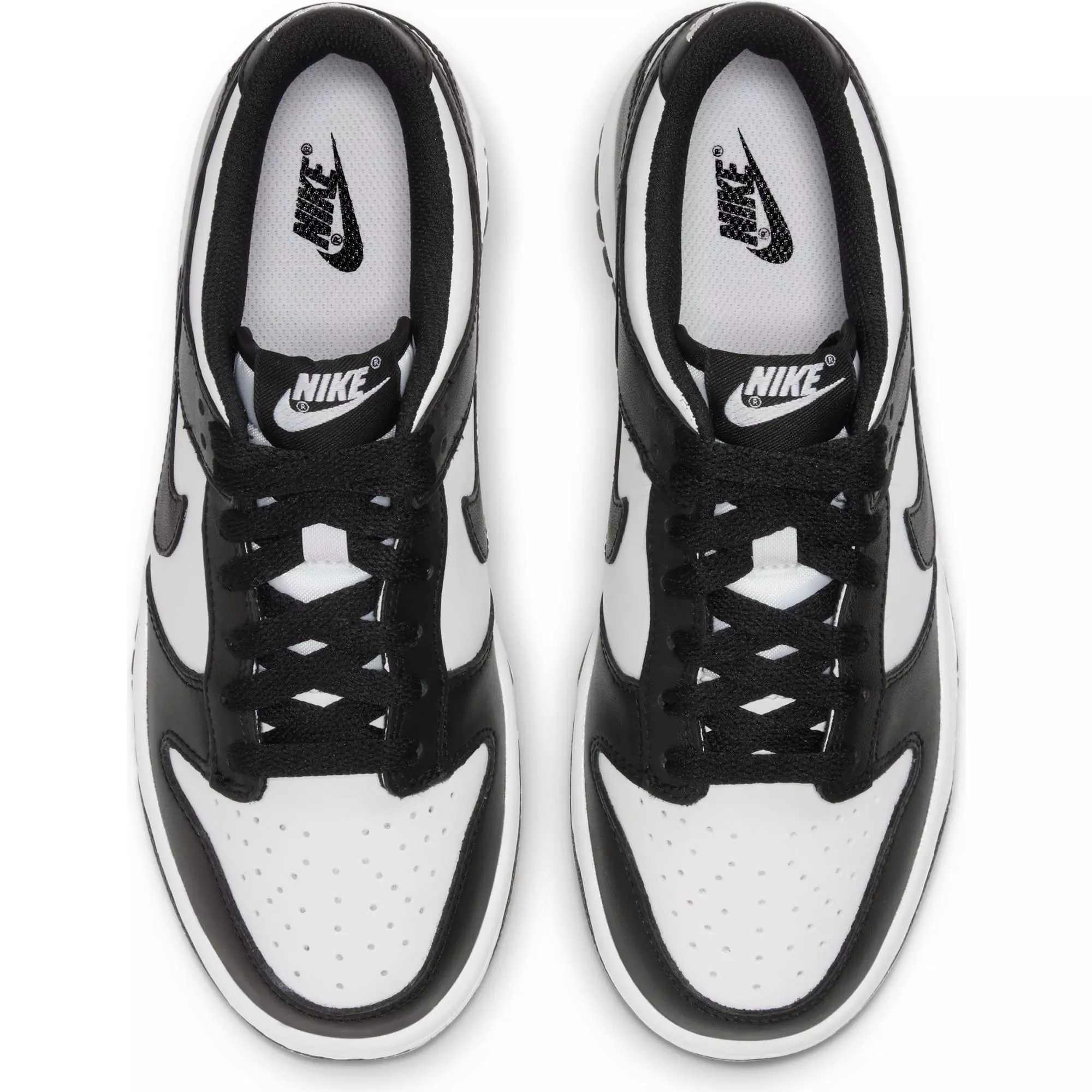 Nike Dunk Low "Black/White" Grade School Kids' Shoe - BLACK/WHITE