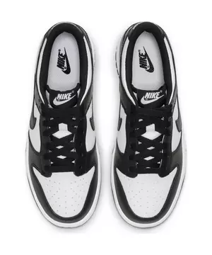 Nike Kids Dunk Low Black/White Sneakers - Farfetch