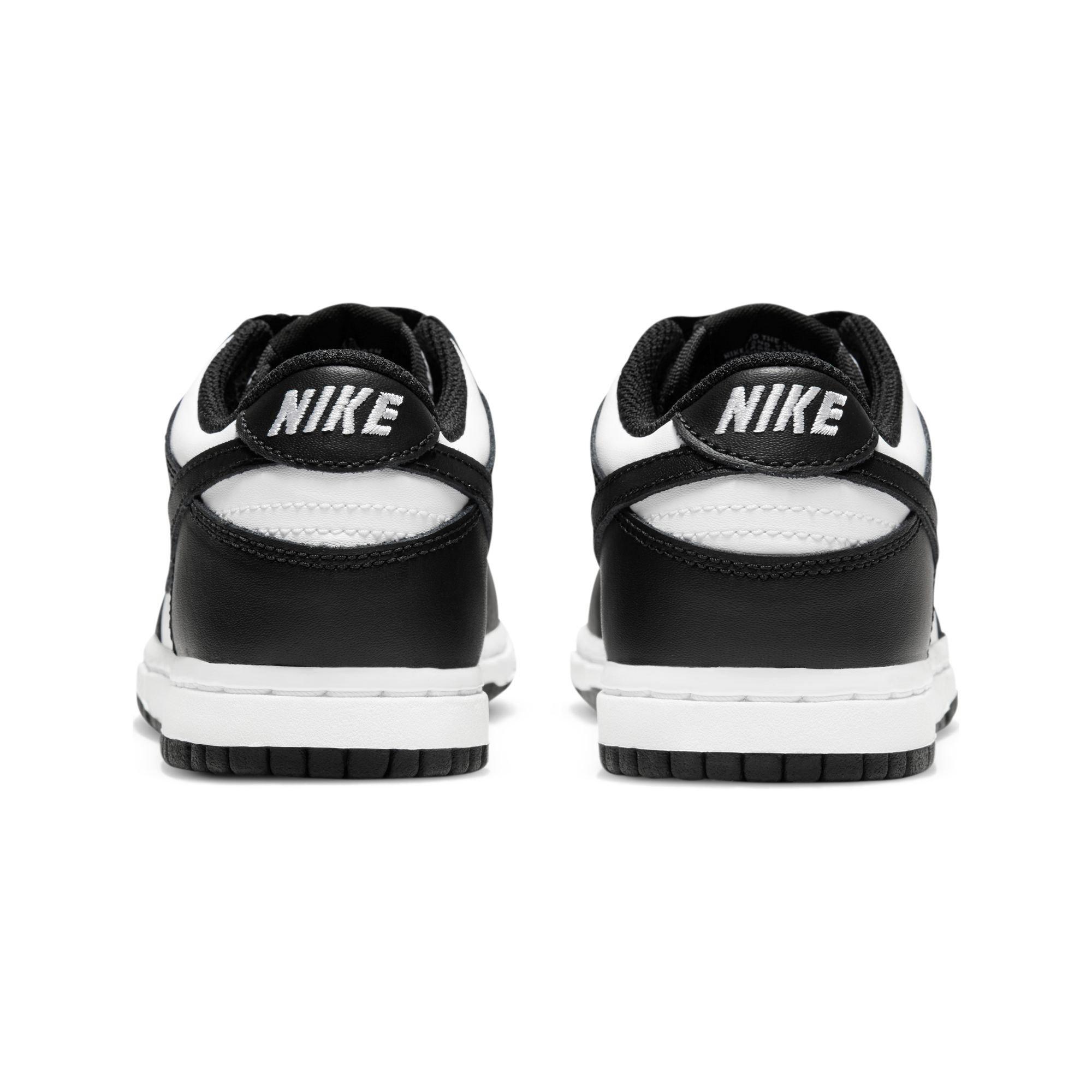 Nike Dunk Low Preschool Kids' "Black/White" Shoe