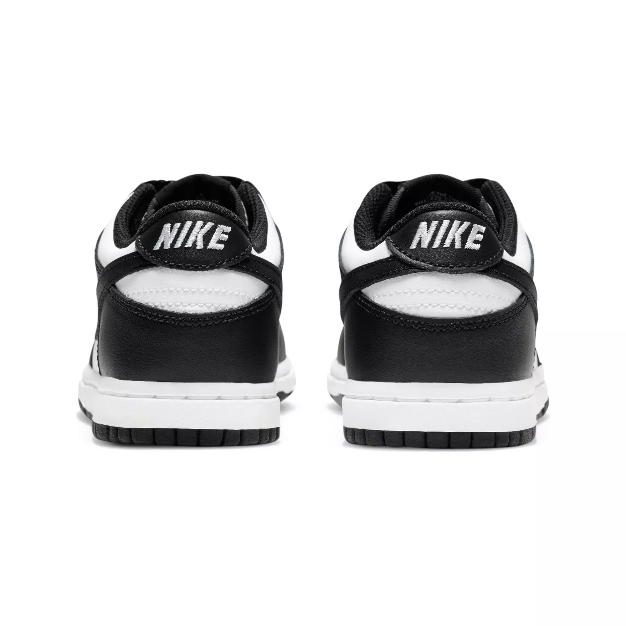 Nike Dunk Low "Black/White" Preschool Kids' Shoe - BLACK/WHITE