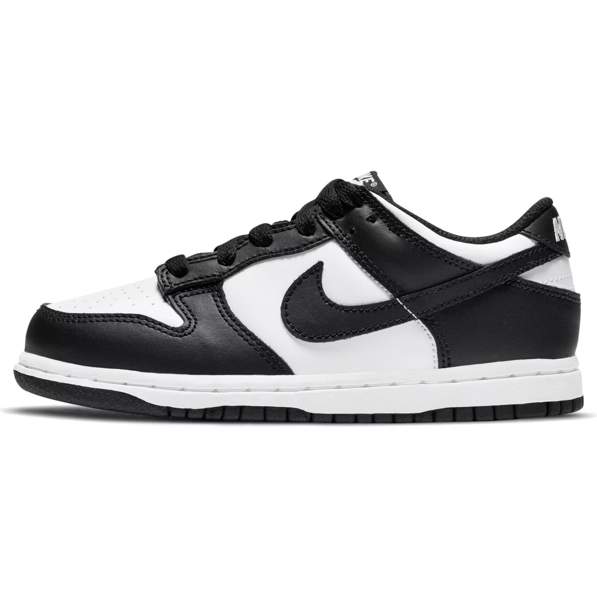 Nike Dunk Low "Black/White" Preschool Kids' Shoe - BLACK/WHITE