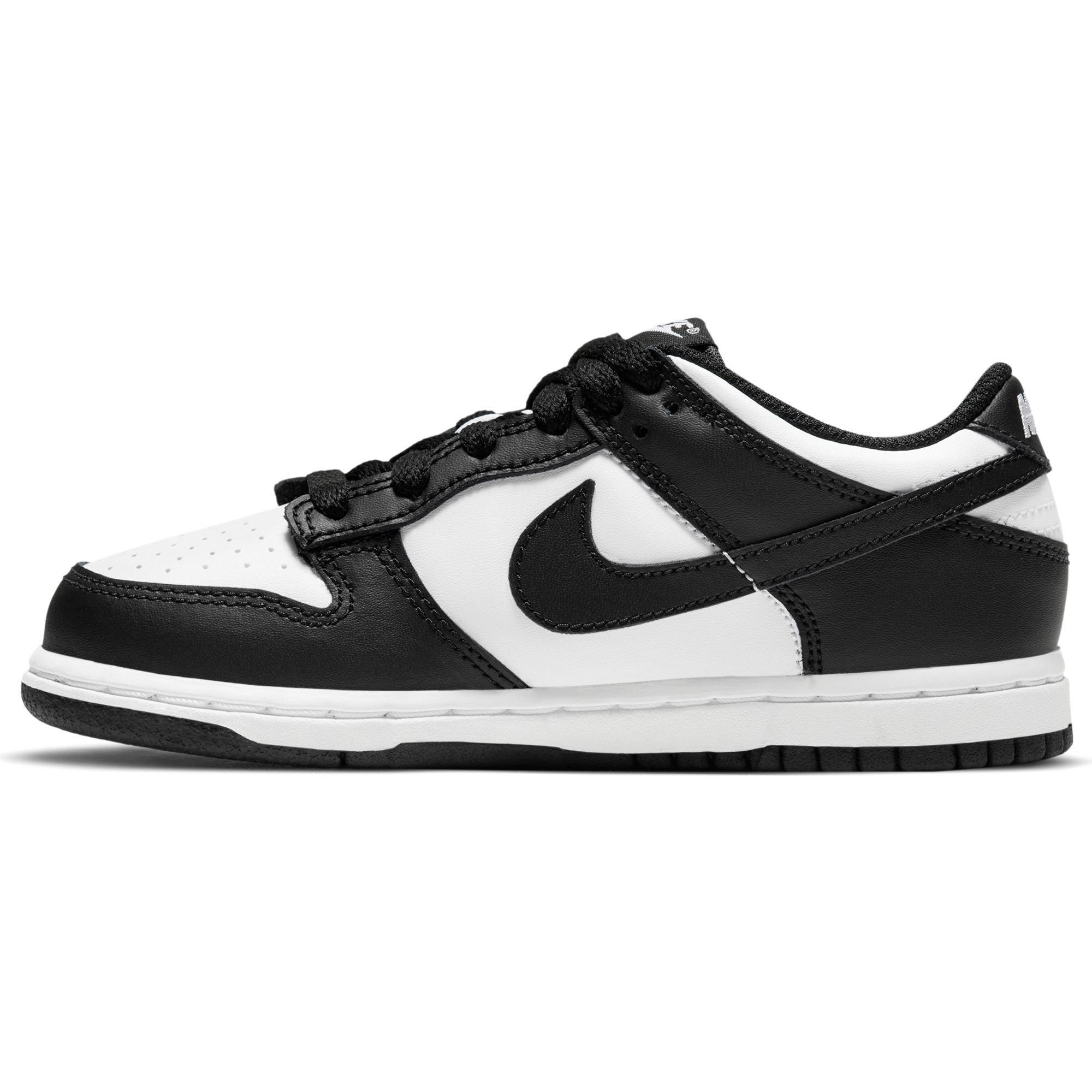 Nike Dunk Low Preschool Kids' "Black/White" Shoe