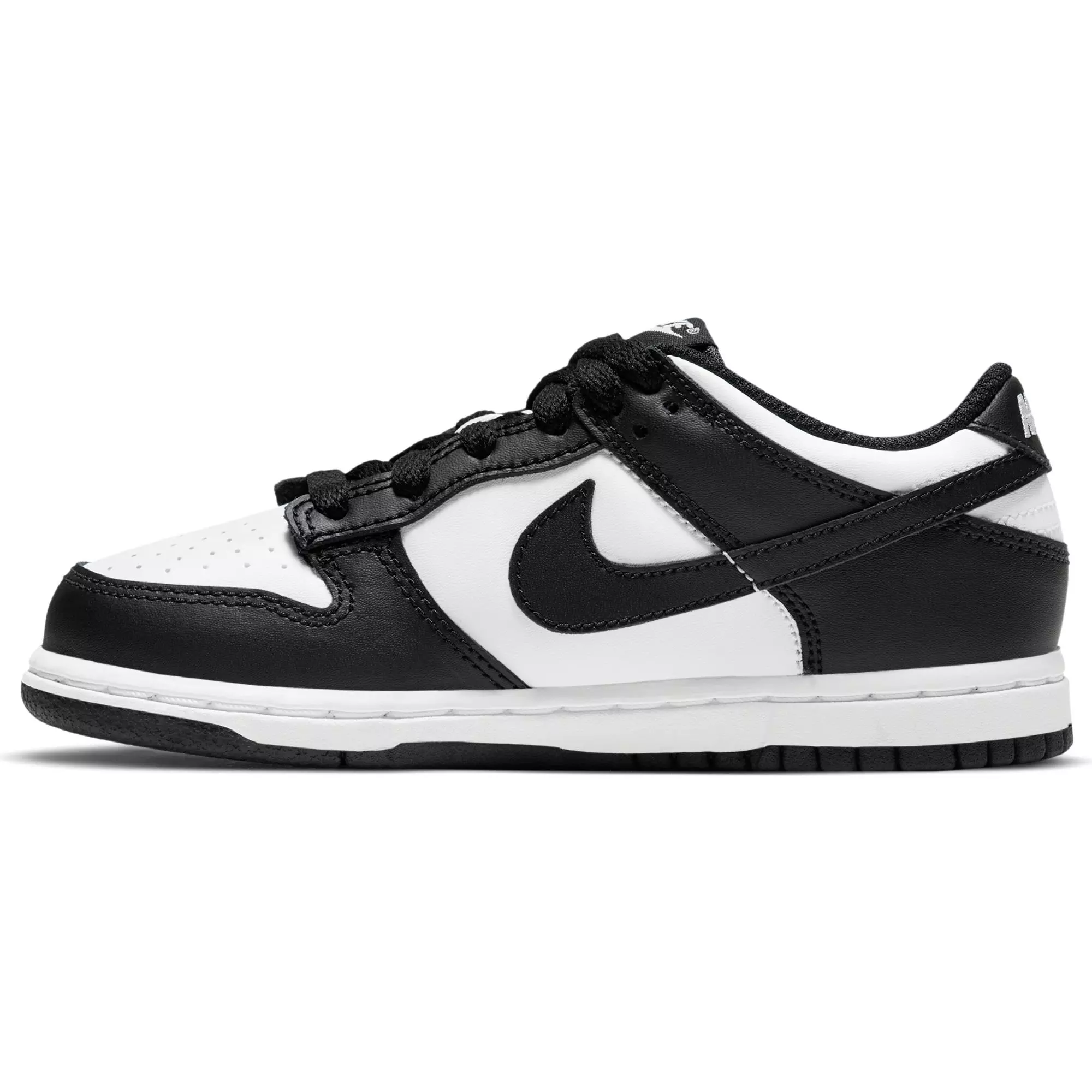 Nike Dunk Low "Black/White" Preschool Kids' Shoe - BLACK/WHITE