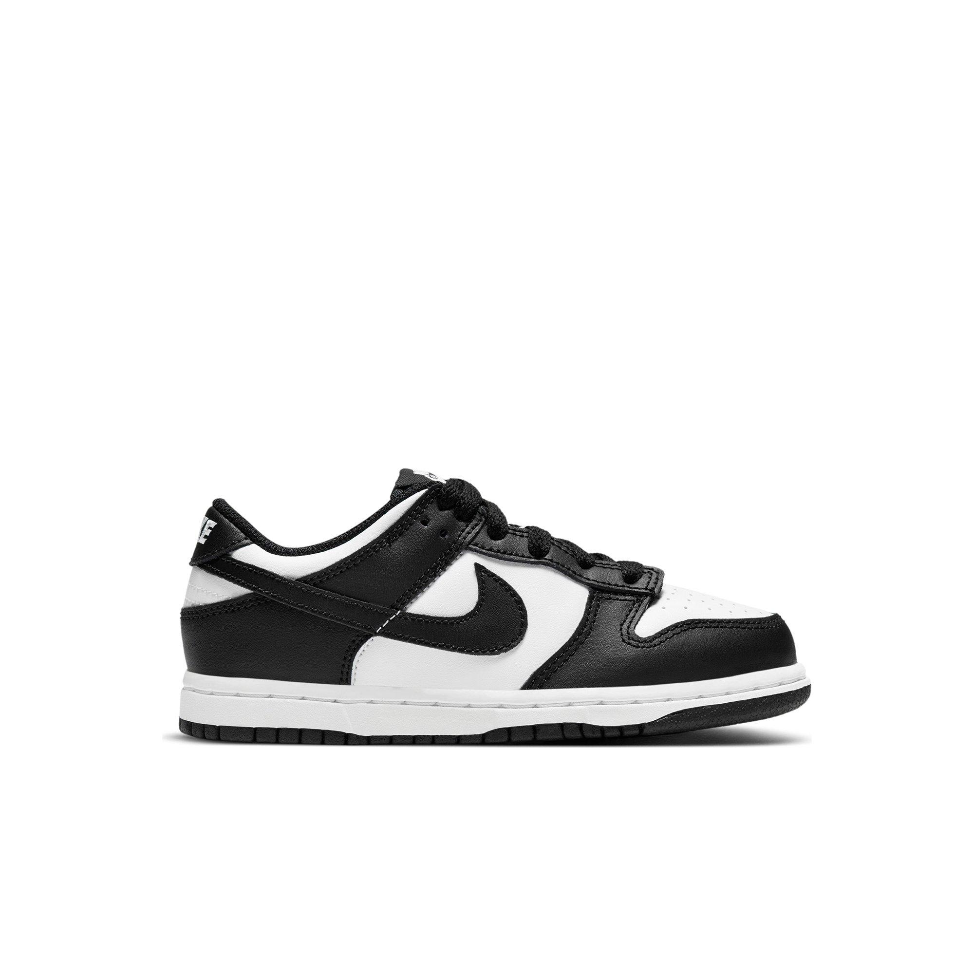 Nike Dunk Low Preschool Kids' "Black/White" Shoe