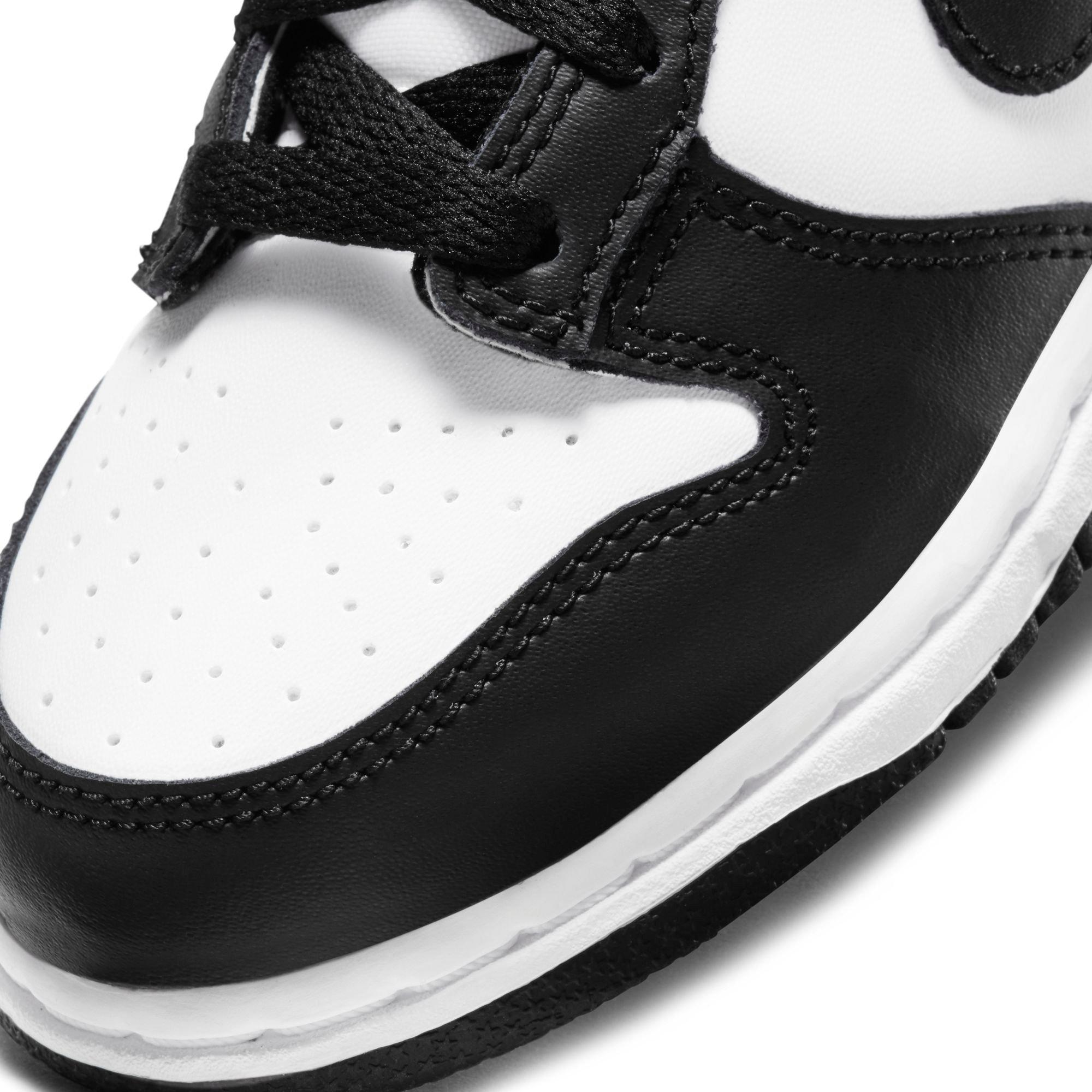 Nike Dunk Low Preschool Kids' "Black/White" Shoe