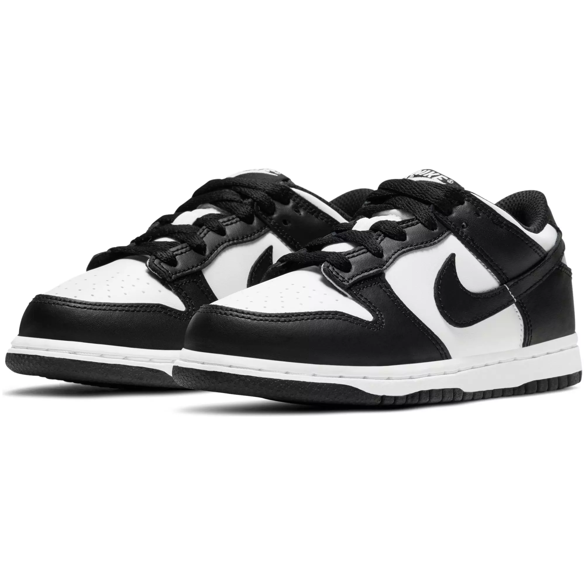 Nike Dunk Low "Black/White" Preschool Kids' Shoe - BLACK/WHITE