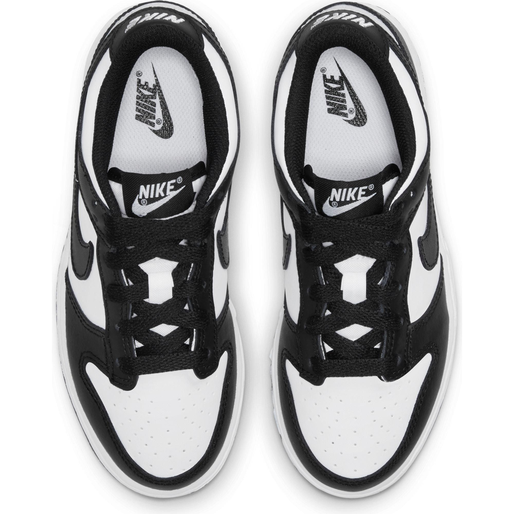 Nike Dunk Low Preschool Kids' "Black/White" Shoe