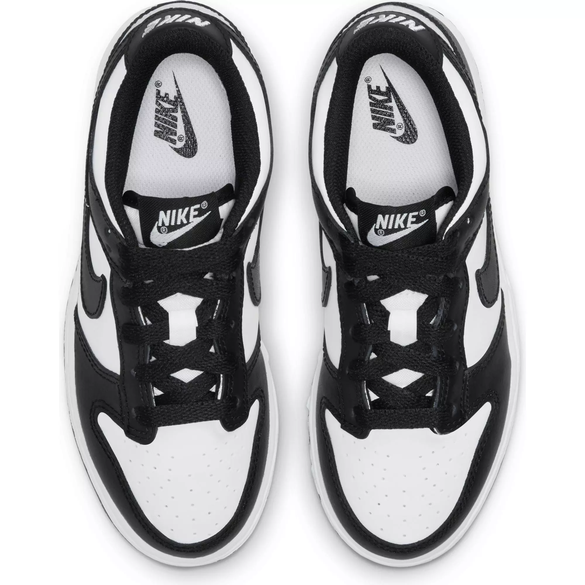 Nike Dunk Low "Black/White" Preschool Kids' Shoe - BLACK/WHITE