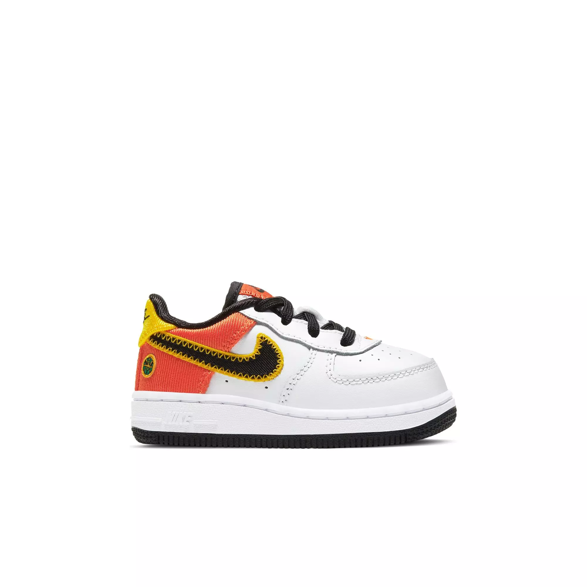 Nike Force 1 "Rayguns" Toddler Kids' Shoe - ORANGE/YELLOW