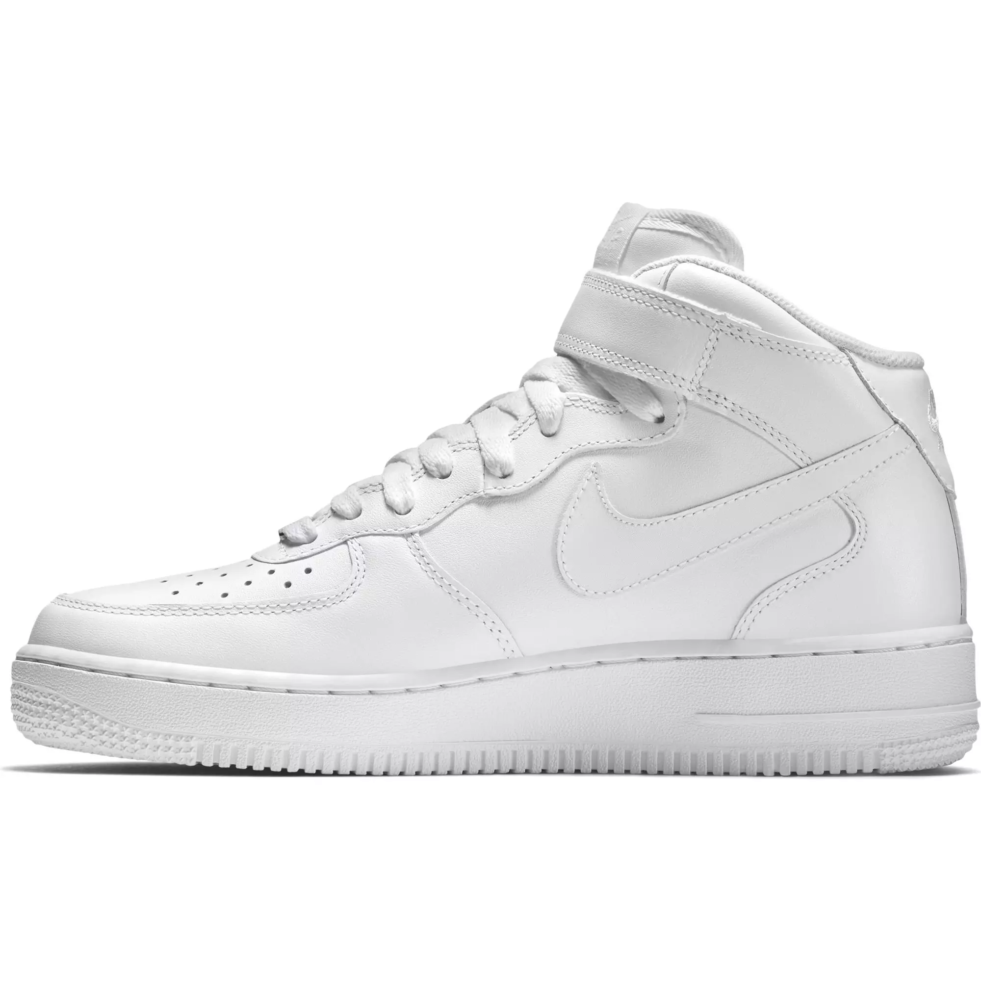 Nike Air Force 1 Mid "White" Men's Shoe - WHITE