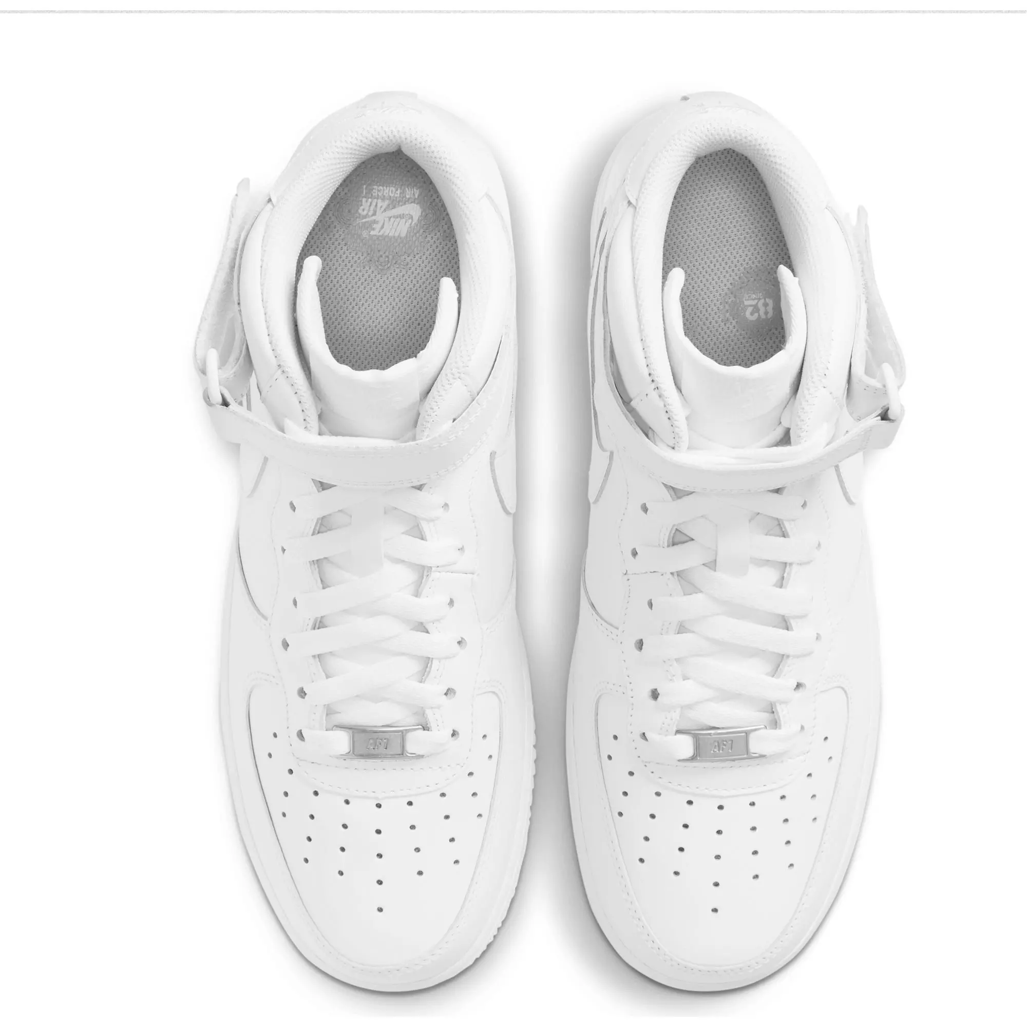 Nike Air Force 1 Mid "White" Men's Shoe - WHITE