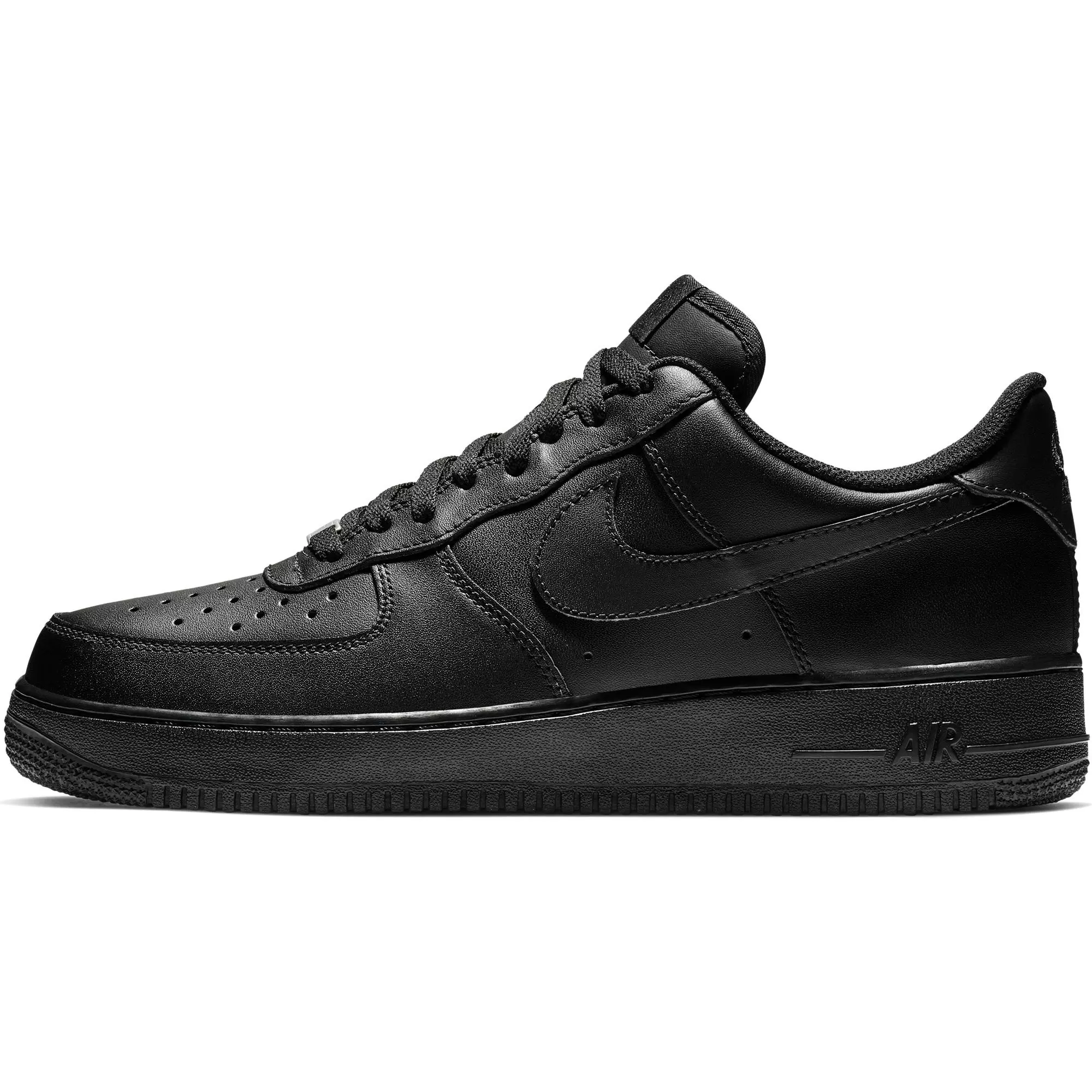Nike Air Force 1 '07 Low "Black/Black" Men's Shoe - BLACK