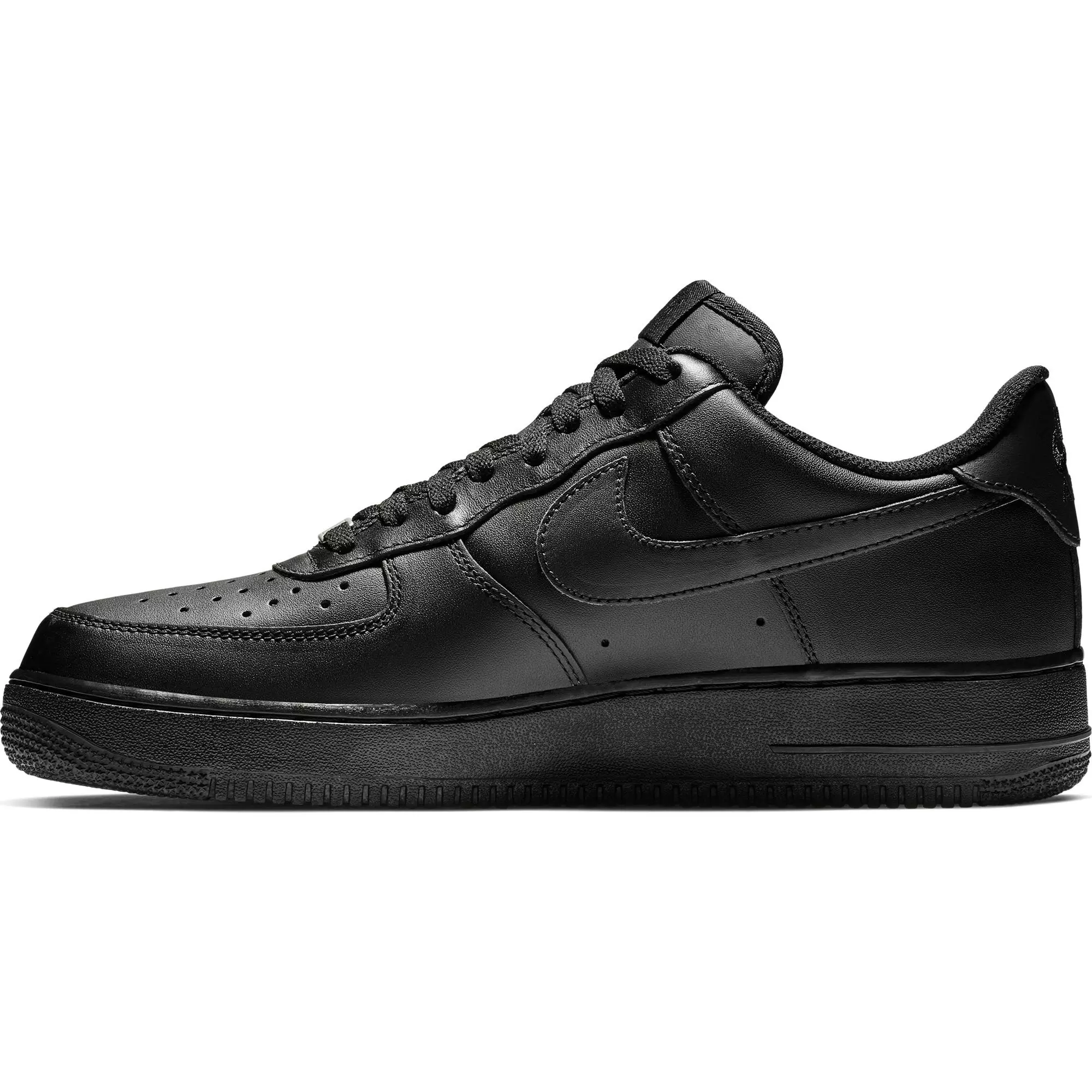 Nike Air Force 1 '07 Low "Black/Black" Men's Shoe - BLACK